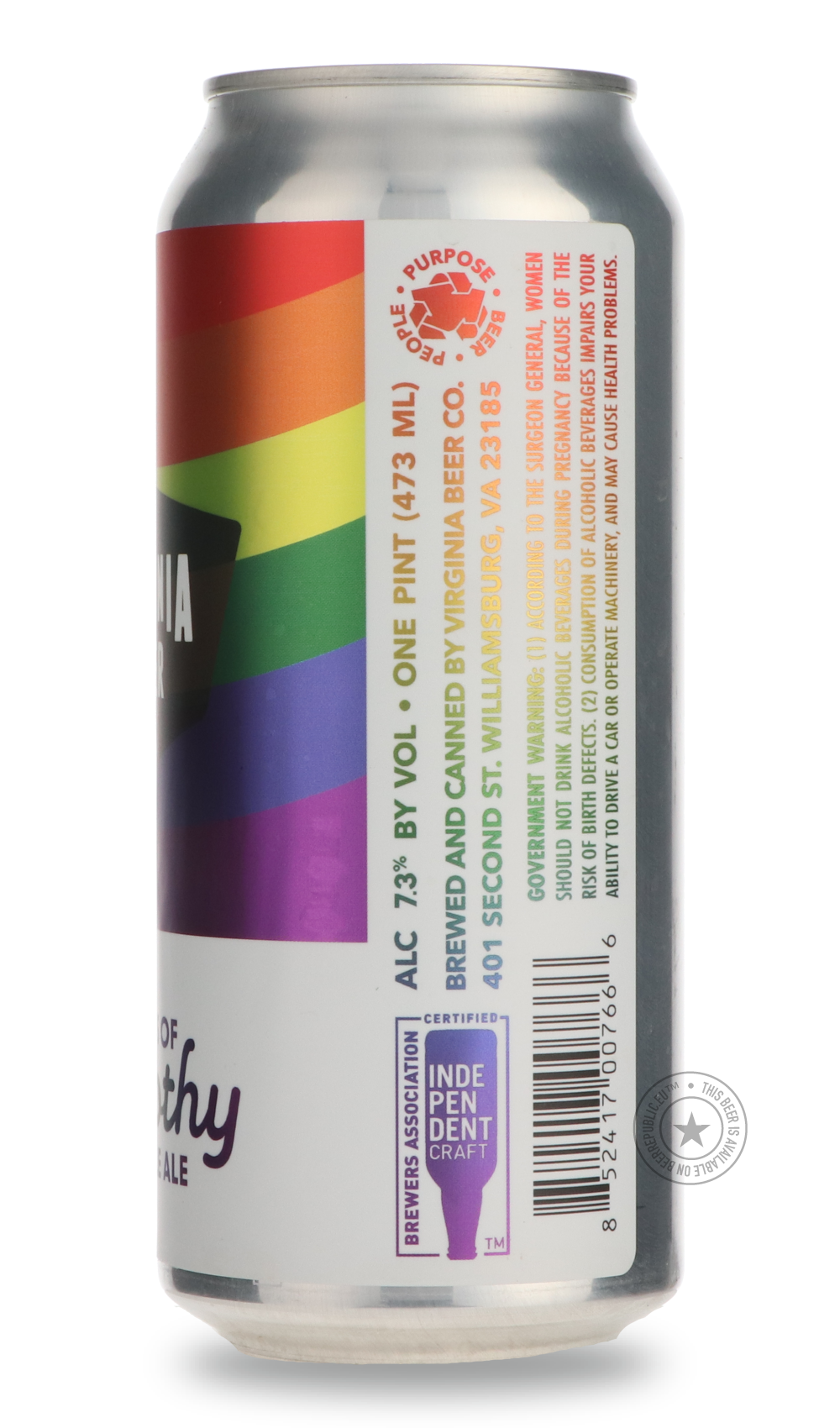 -The Virginia Beer Company- Friends of Dorothy-IPA- Only @ Beer Republic - The best online beer store for American & Canadian craft beer - Buy beer online from the USA and Canada - Bier online kopen - Amerikaans bier kopen - Craft beer store - Craft beer kopen - Amerikanisch bier kaufen - Bier online kaufen - Acheter biere online - IPA - Stout - Porter - New England IPA - Hazy IPA - Imperial Stout - Barrel Aged - Barrel Aged Imperial Stout - Brown - Dark beer - Blond - Blonde - Pilsner - Lager - Wheat - Wei