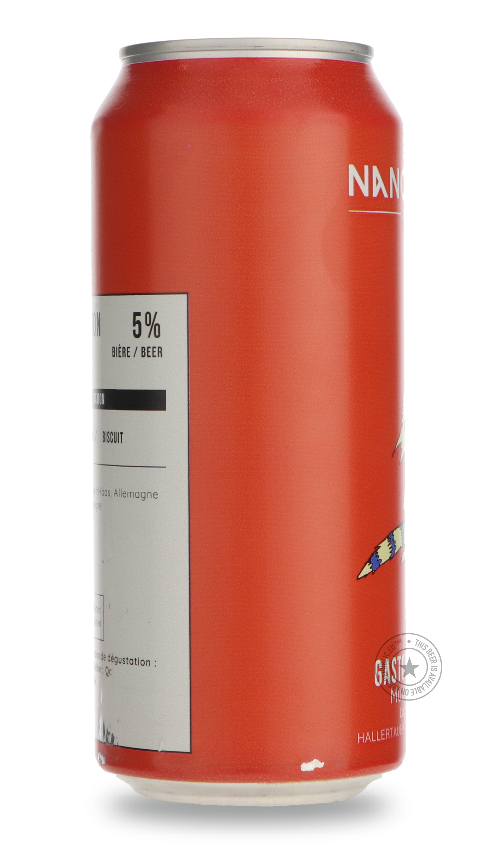 Nano Cinco- Gaston Le Raton-Pale- Only @ Beer Republic - The best online beer store for American & Canadian craft beer - Buy beer online from the USA and Canada - Bier online kopen - Amerikaans bier kopen - Craft beer store - Craft beer kopen - Amerikanisch bier kaufen - Bier online kaufen - Acheter biere online - IPA - Stout - Porter - New England IPA - Hazy IPA - Imperial Stout - Barrel Aged - Barrel Aged Imperial Stout - Brown - Dark beer - Blond - Blonde - Pilsner - Lager - Wheat - Weizen - Amber - Barl