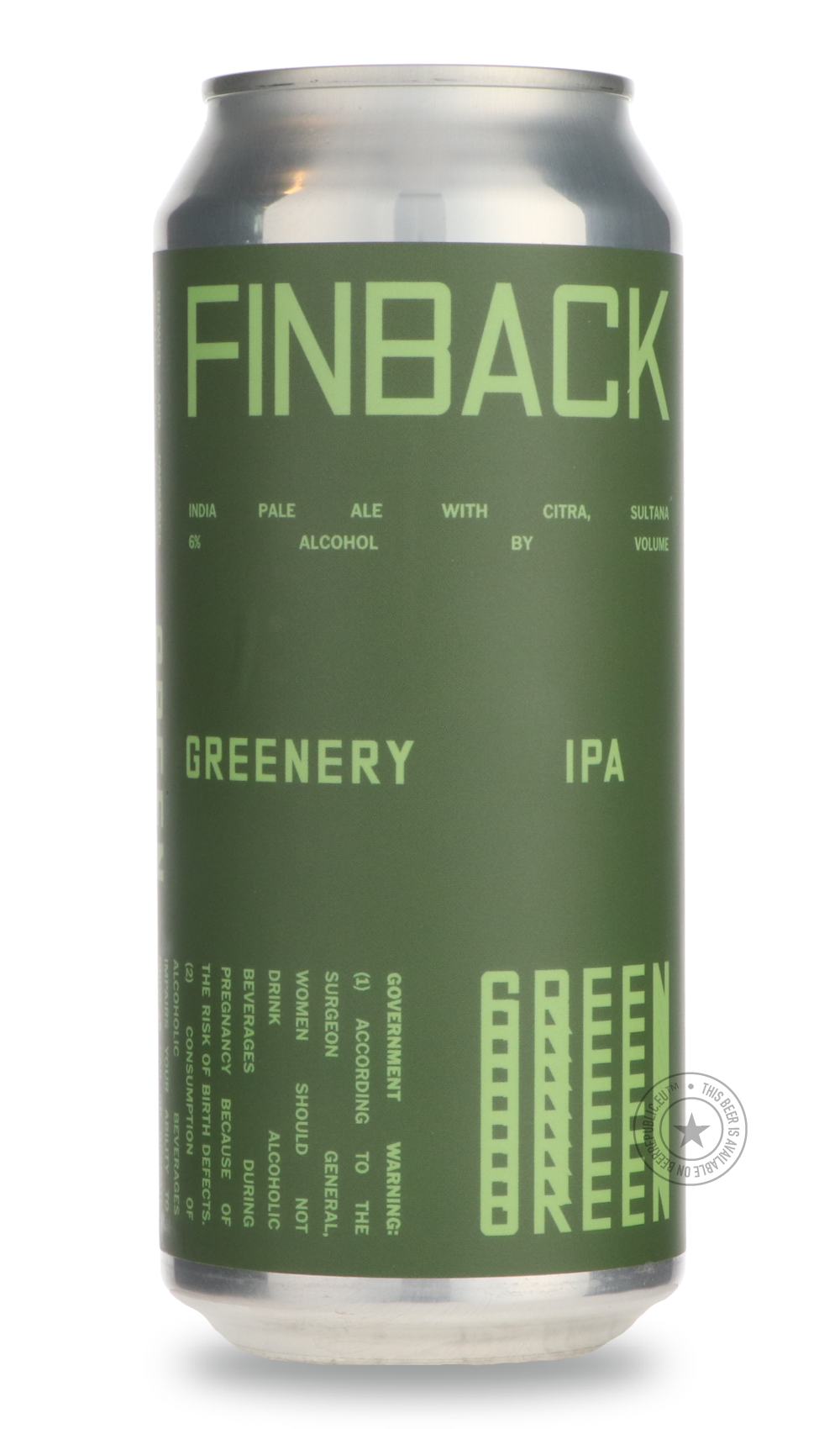 -Finback- Greenery-IPA- Only @ Beer Republic - The best online beer store for American & Canadian craft beer - Buy beer online from the USA and Canada - Bier online kopen - Amerikaans bier kopen - Craft beer store - Craft beer kopen - Amerikanisch bier kaufen - Bier online kaufen - Acheter biere online - IPA - Stout - Porter - New England IPA - Hazy IPA - Imperial Stout - Barrel Aged - Barrel Aged Imperial Stout - Brown - Dark beer - Blond - Blonde - Pilsner - Lager - Wheat - Weizen - Amber - Barley Wine - 