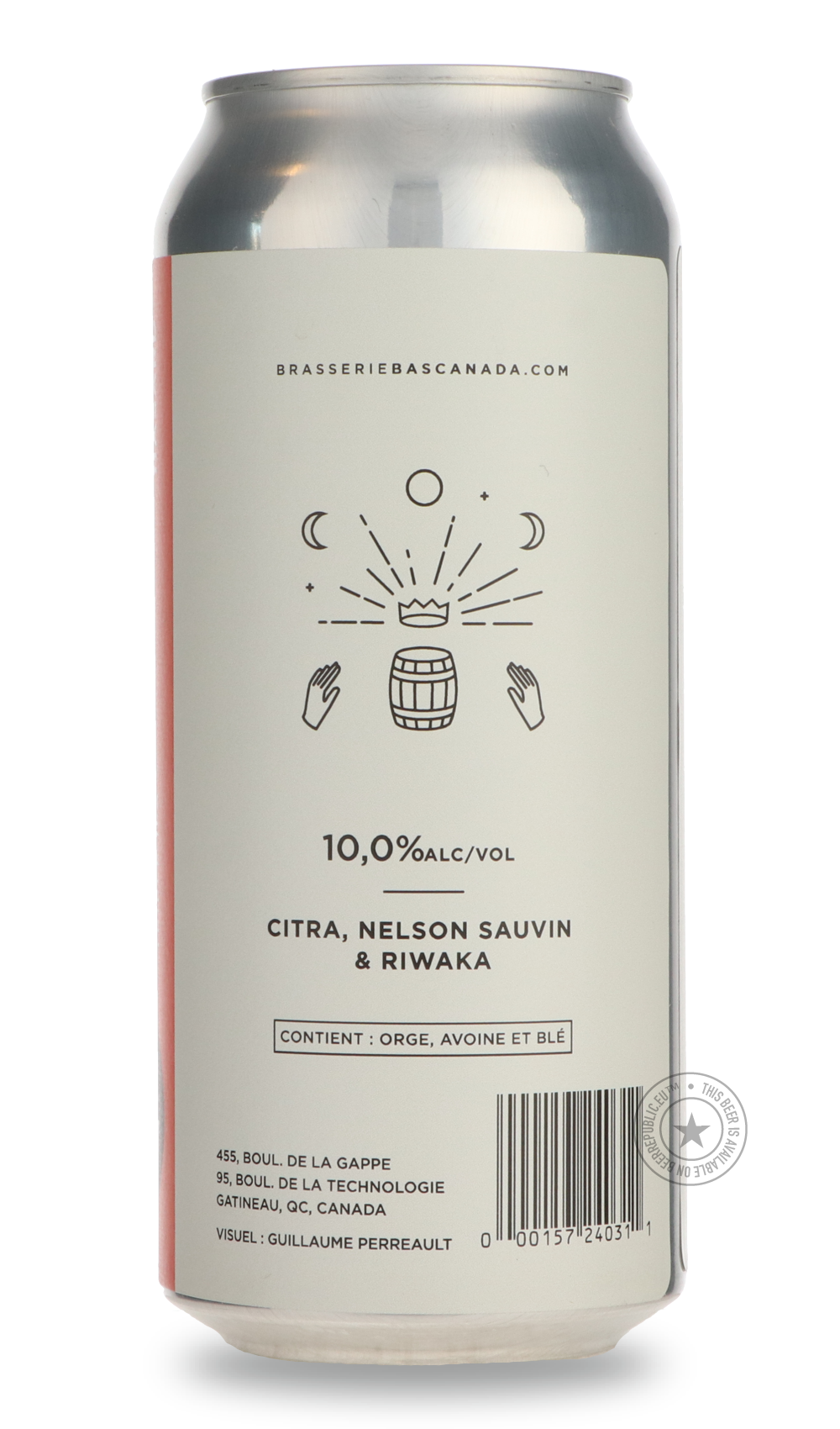 Brasserie du Bas-Canada- Hasard-IPA- Only @ Beer Republic - The best online beer store for American & Canadian craft beer - Buy beer online from the USA and Canada - Bier online kopen - Amerikaans bier kopen - Craft beer store - Craft beer kopen - Amerikanisch bier kaufen - Bier online kaufen - Acheter biere online - IPA - Stout - Porter - New England IPA - Hazy IPA - Imperial Stout - Barrel Aged - Barrel Aged Imperial Stout - Brown - Dark beer - Blond - Blonde - Pilsner - Lager - Wheat - Weizen - Amber - B