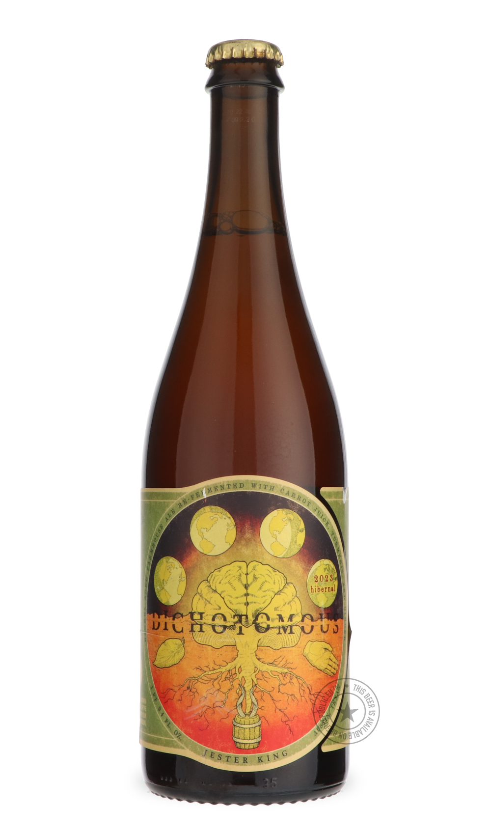 -Jester King- Hibernal Dichotomous 2023-Sour / Wild & Fruity- Only @ Beer Republic - The best online beer store for American & Canadian craft beer - Buy beer online from the USA and Canada - Bier online kopen - Amerikaans bier kopen - Craft beer store - Craft beer kopen - Amerikanisch bier kaufen - Bier online kaufen - Acheter biere online - IPA - Stout - Porter - New England IPA - Hazy IPA - Imperial Stout - Barrel Aged - Barrel Aged Imperial Stout - Brown - Dark beer - Blond - Blonde - Pilsner - Lager - W