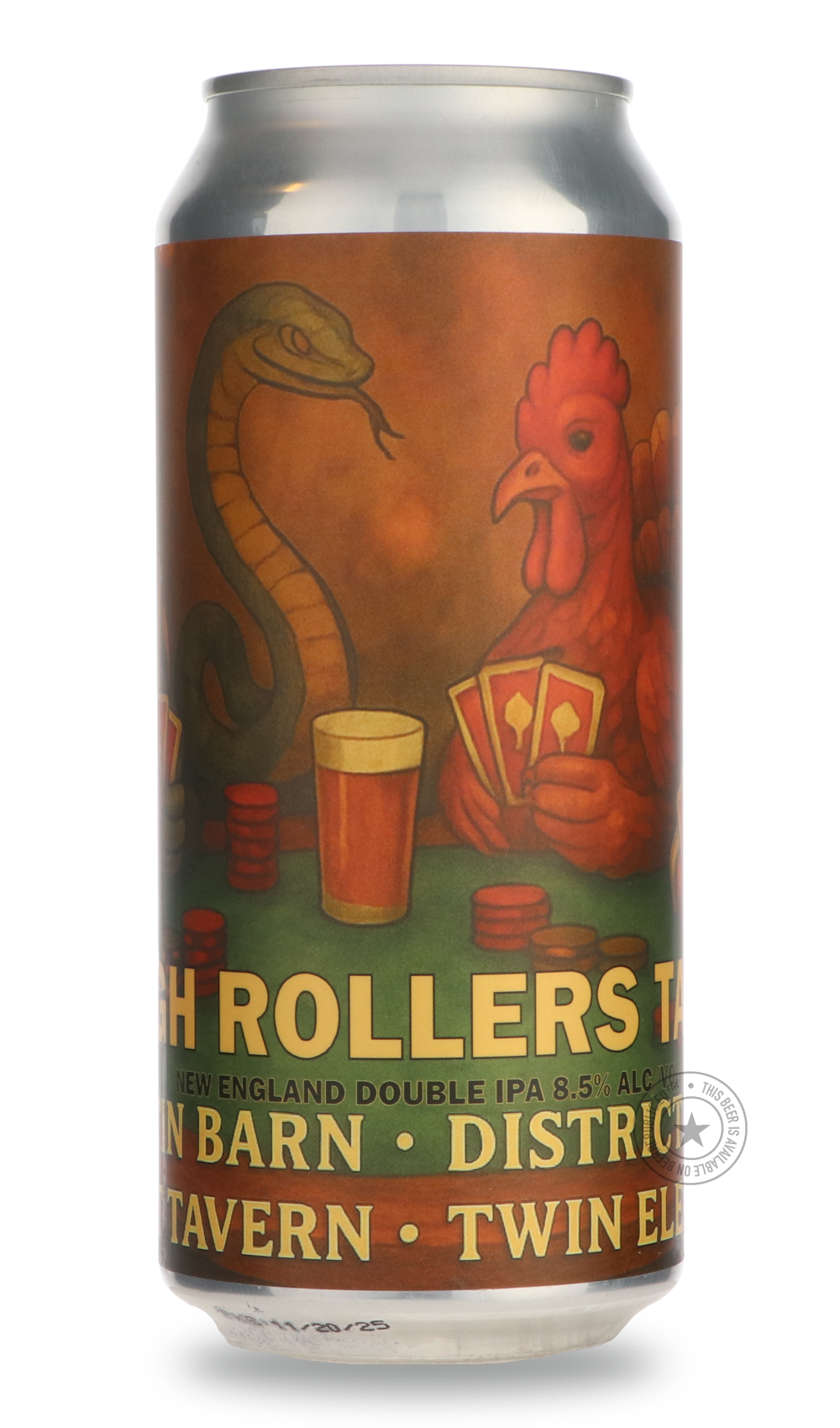 Tin Barn- High Rollers Table / District 96 & Twin Elephant + Lost Tavern-IPA- Only @ Beer Republic - The best online beer store for American & Canadian craft beer - Buy beer online from the USA and Canada - Bier online kopen - Amerikaans bier kopen - Craft beer store - Craft beer kopen - Amerikanisch bier kaufen - Bier online kaufen - Acheter biere online - IPA - Stout - Porter - New England IPA - Hazy IPA - Imperial Stout - Barrel Aged - Barrel Aged Imperial Stout - Brown - Dark beer - Blond - Blonde - Pil