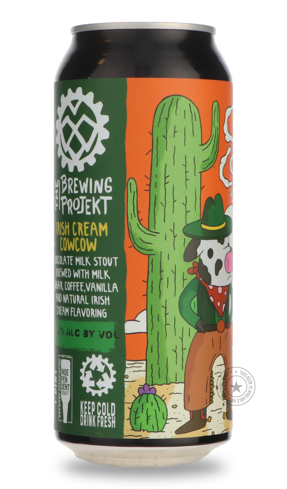 -The Brewing Projekt- Irish Cream Cow Cow-Stout & Porter- Only @ Beer Republic - The best online beer store for American & Canadian craft beer - Buy beer online from the USA and Canada - Bier online kopen - Amerikaans bier kopen - Craft beer store - Craft beer kopen - Amerikanisch bier kaufen - Bier online kaufen - Acheter biere online - IPA - Stout - Porter - New England IPA - Hazy IPA - Imperial Stout - Barrel Aged - Barrel Aged Imperial Stout - Brown - Dark beer - Blond - Blonde - Pilsner - Lager - Wheat