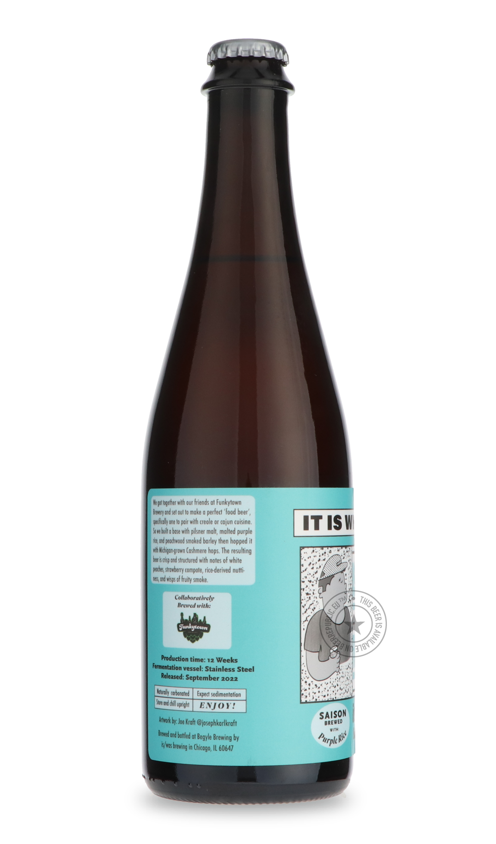 -is/was- It Is What It Was - Bottle Conditioned With Brettanomyces-Sour / Wild & Fruity- Only @ Beer Republic - The best online beer store for American & Canadian craft beer - Buy beer online from the USA and Canada - Bier online kopen - Amerikaans bier kopen - Craft beer store - Craft beer kopen - Amerikanisch bier kaufen - Bier online kaufen - Acheter biere online - IPA - Stout - Porter - New England IPA - Hazy IPA - Imperial Stout - Barrel Aged - Barrel Aged Imperial Stout - Brown - Dark beer - Blond - B