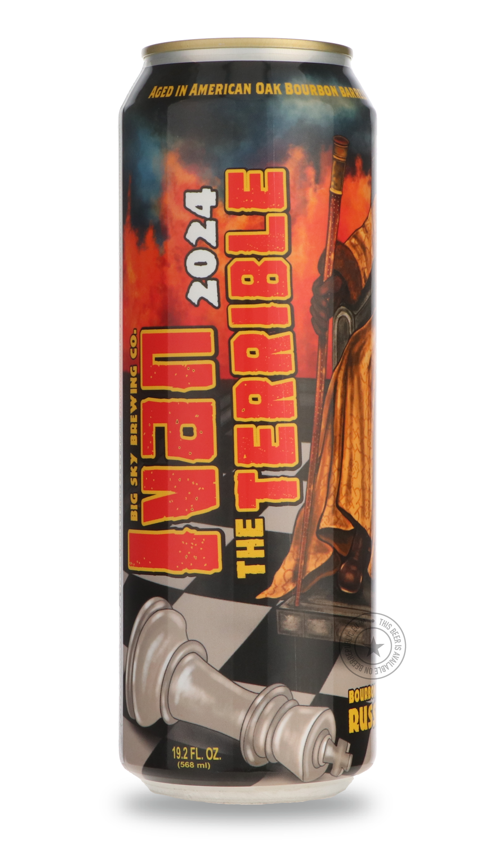 -Big Sky- Ivan The Terrible-Stout & Porter- Only @ Beer Republic - The best online beer store for American & Canadian craft beer - Buy beer online from the USA and Canada - Bier online kopen - Amerikaans bier kopen - Craft beer store - Craft beer kopen - Amerikanisch bier kaufen - Bier online kaufen - Acheter biere online - IPA - Stout - Porter - New England IPA - Hazy IPA - Imperial Stout - Barrel Aged - Barrel Aged Imperial Stout - Brown - Dark beer - Blond - Blonde - Pilsner - Lager - Wheat - Weizen - Am