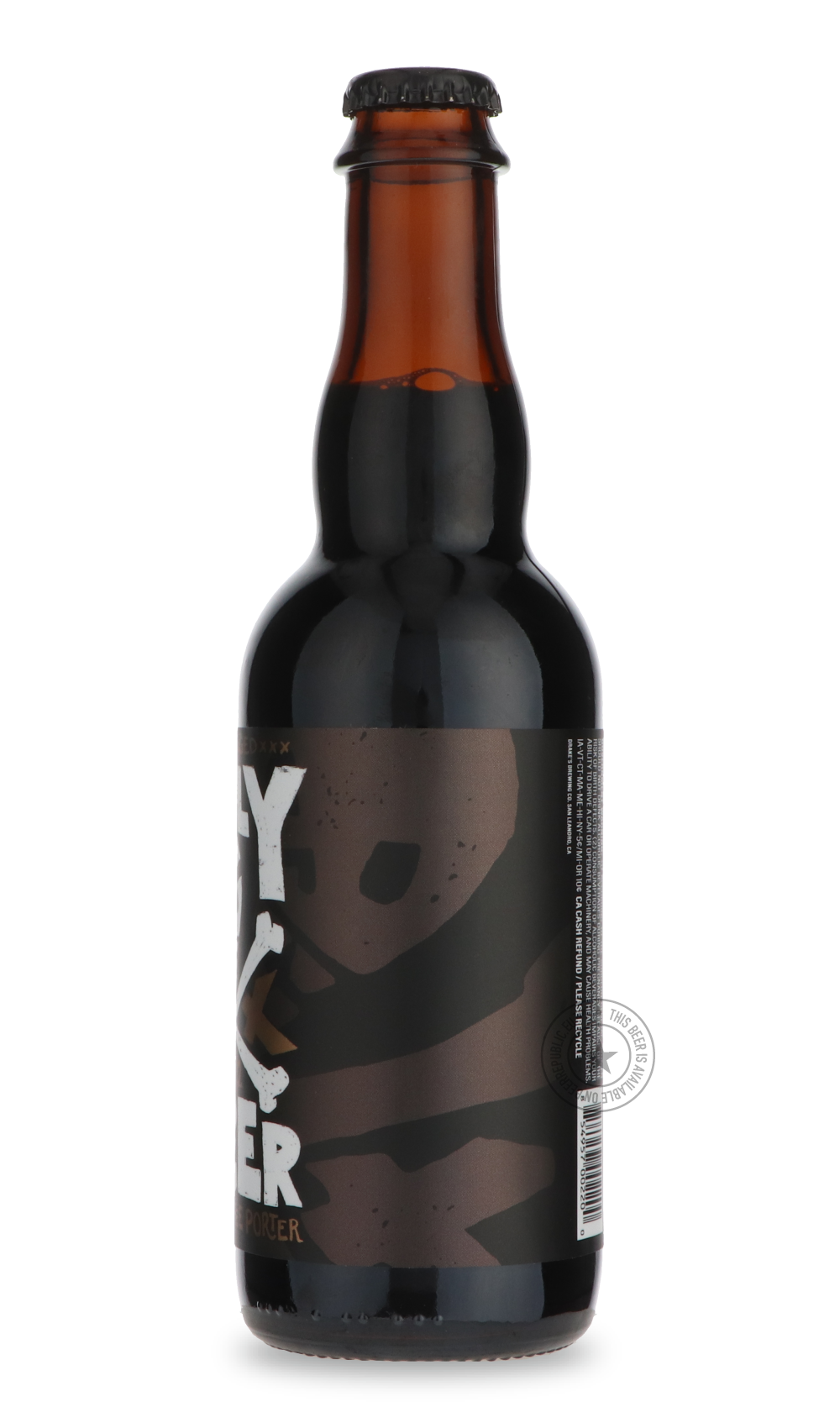 -Drake's- Jolly Rodger Imperial Coffee Porter (2022)-Stout & Porter- Only @ Beer Republic - The best online beer store for American & Canadian craft beer - Buy beer online from the USA and Canada - Bier online kopen - Amerikaans bier kopen - Craft beer store - Craft beer kopen - Amerikanisch bier kaufen - Bier online kaufen - Acheter biere online - IPA - Stout - Porter - New England IPA - Hazy IPA - Imperial Stout - Barrel Aged - Barrel Aged Imperial Stout - Brown - Dark beer - Blond - Blonde - Pilsner - La