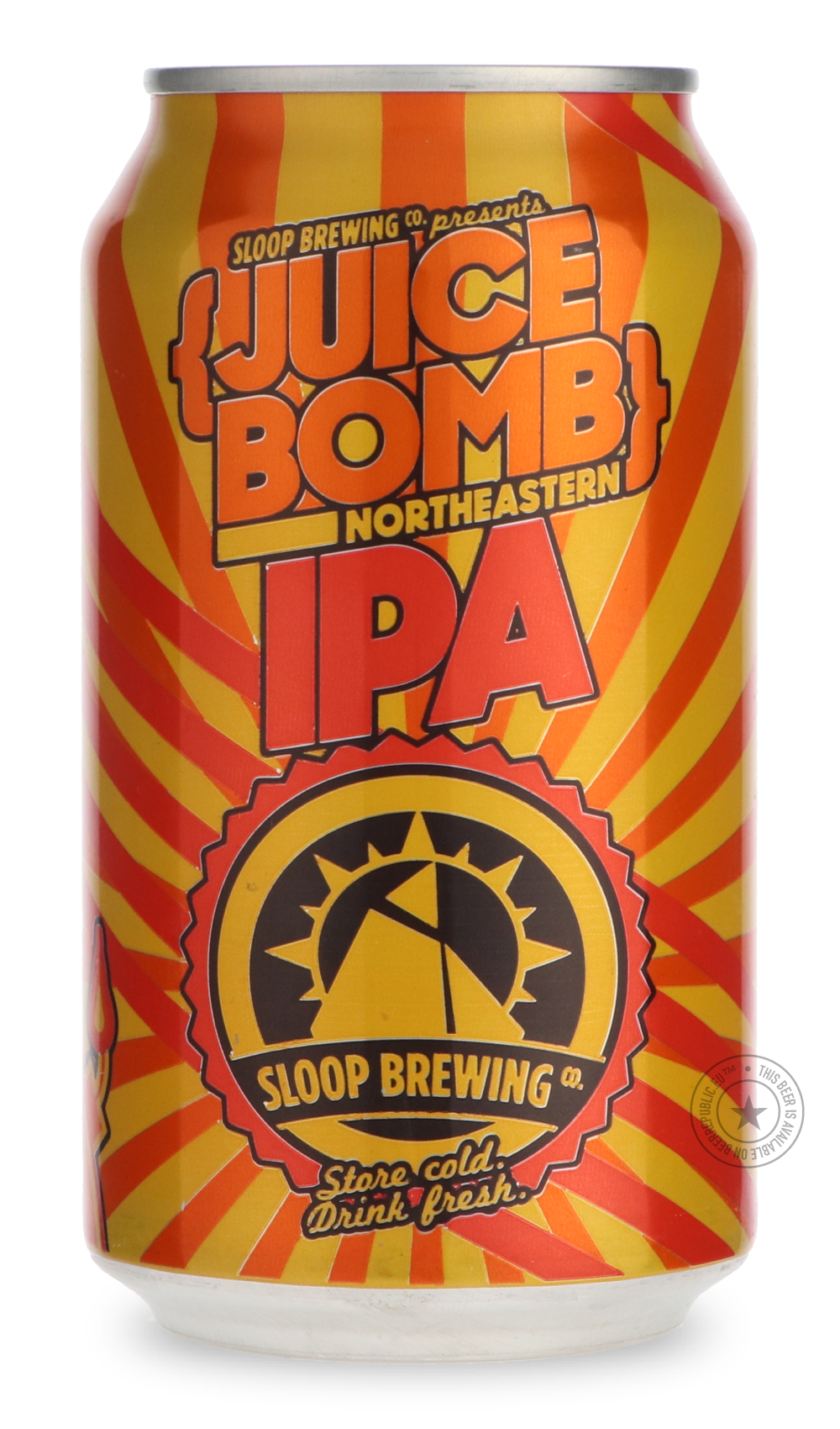 -Sloop- Juice Bomb-IPA- Only @ Beer Republic - The best online beer store for American & Canadian craft beer - Buy beer online from the USA and Canada - Bier online kopen - Amerikaans bier kopen - Craft beer store - Craft beer kopen - Amerikanisch bier kaufen - Bier online kaufen - Acheter biere online - IPA - Stout - Porter - New England IPA - Hazy IPA - Imperial Stout - Barrel Aged - Barrel Aged Imperial Stout - Brown - Dark beer - Blond - Blonde - Pilsner - Lager - Wheat - Weizen - Amber - Barley Wine - 