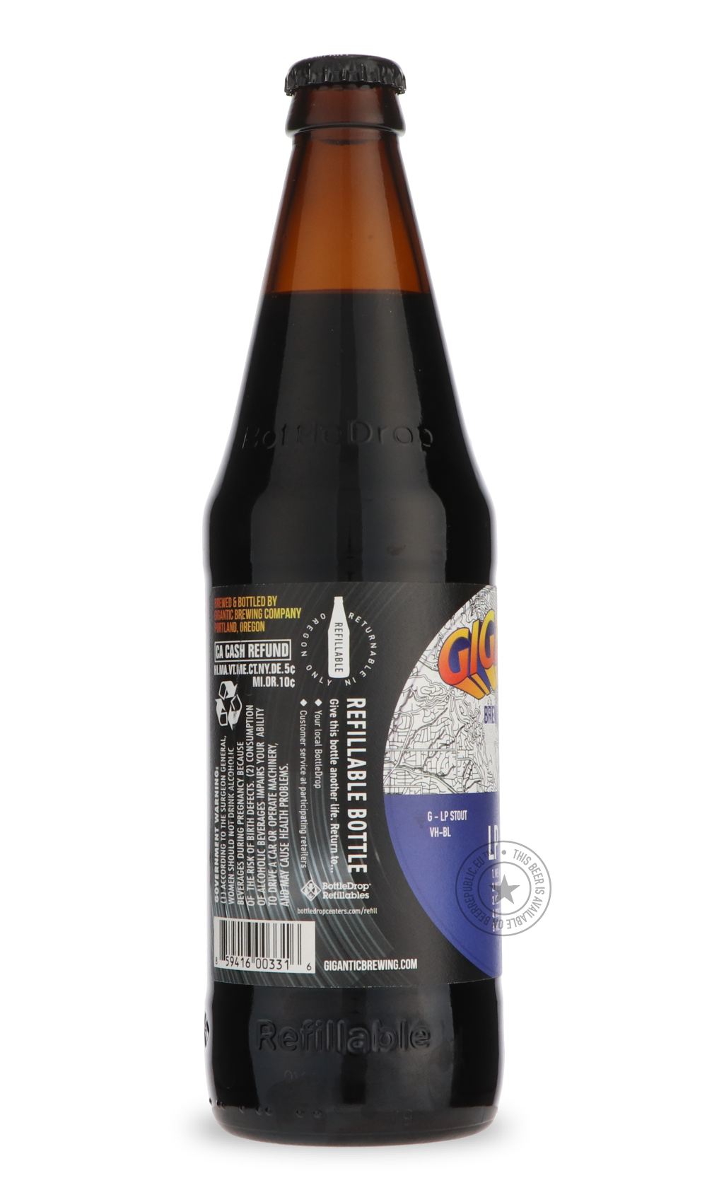 -Gigantic- LP Stout-Stout & Porter- Only @ Beer Republic - The best online beer store for American & Canadian craft beer - Buy beer online from the USA and Canada - Bier online kopen - Amerikaans bier kopen - Craft beer store - Craft beer kopen - Amerikanisch bier kaufen - Bier online kaufen - Acheter biere online - IPA - Stout - Porter - New England IPA - Hazy IPA - Imperial Stout - Barrel Aged - Barrel Aged Imperial Stout - Brown - Dark beer - Blond - Blonde - Pilsner - Lager - Wheat - Weizen - Amber - Ba