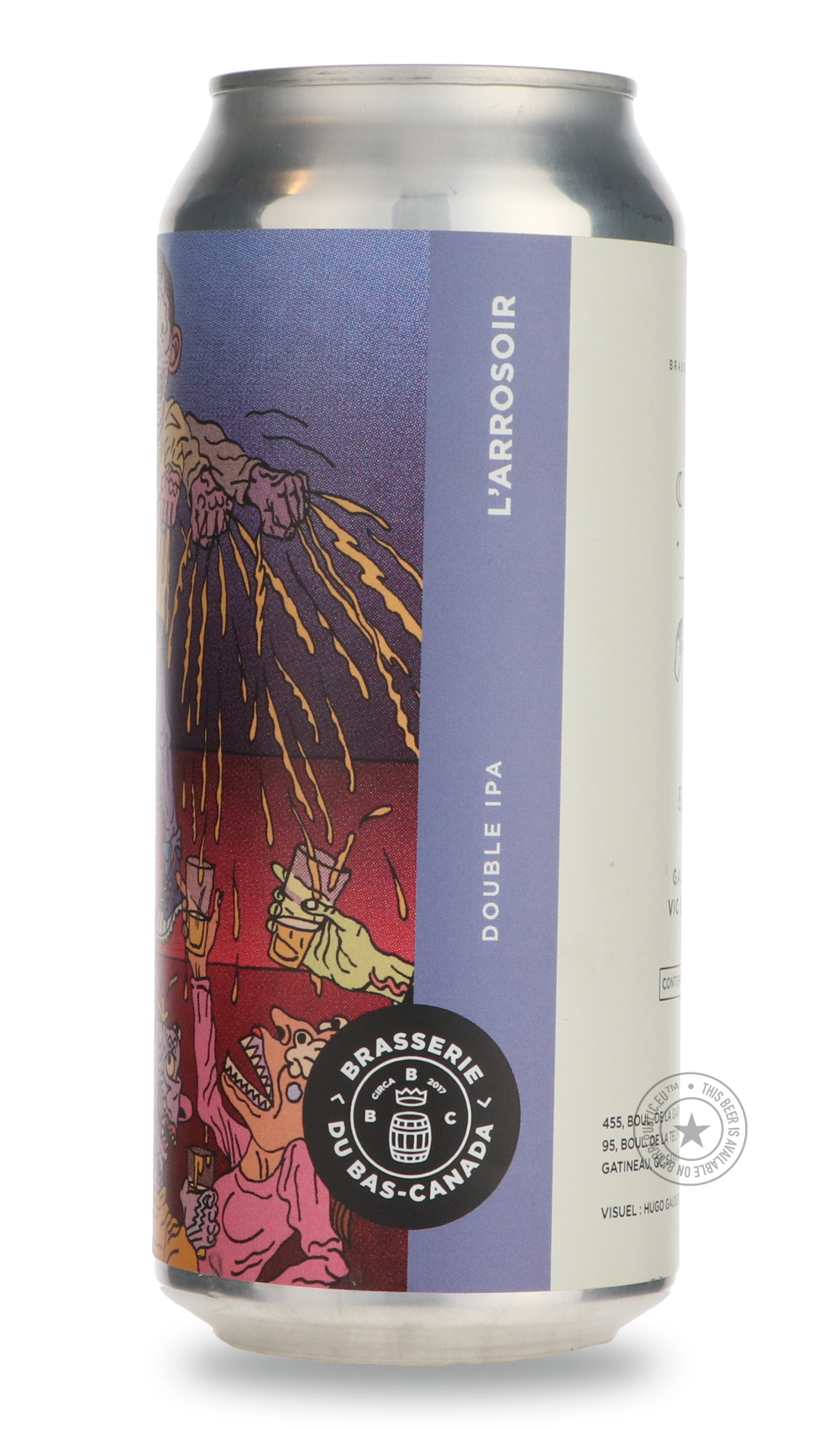 -Brasserie du Bas-Canada- L'Arrosoir-IPA- Only @ Beer Republic - The best online beer store for American & Canadian craft beer - Buy beer online from the USA and Canada - Bier online kopen - Amerikaans bier kopen - Craft beer store - Craft beer kopen - Amerikanisch bier kaufen - Bier online kaufen - Acheter biere online - IPA - Stout - Porter - New England IPA - Hazy IPA - Imperial Stout - Barrel Aged - Barrel Aged Imperial Stout - Brown - Dark beer - Blond - Blonde - Pilsner - Lager - Wheat - Weizen - Ambe