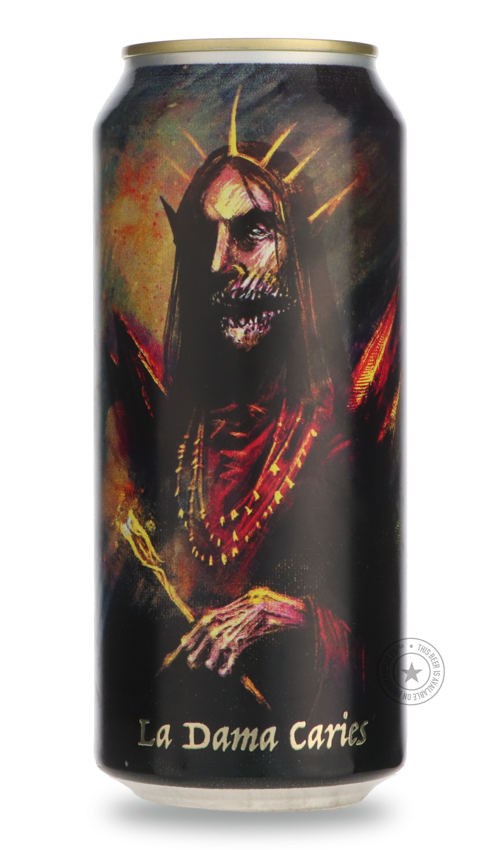 -Brujos- La Dama Caries-IPA- Only @ Beer Republic - The best online beer store for American & Canadian craft beer - Buy beer online from the USA and Canada - Bier online kopen - Amerikaans bier kopen - Craft beer store - Craft beer kopen - Amerikanisch bier kaufen - Bier online kaufen - Acheter biere online - IPA - Stout - Porter - New England IPA - Hazy IPA - Imperial Stout - Barrel Aged - Barrel Aged Imperial Stout - Brown - Dark beer - Blond - Blonde - Pilsner - Lager - Wheat - Weizen - Amber - Barley Wi