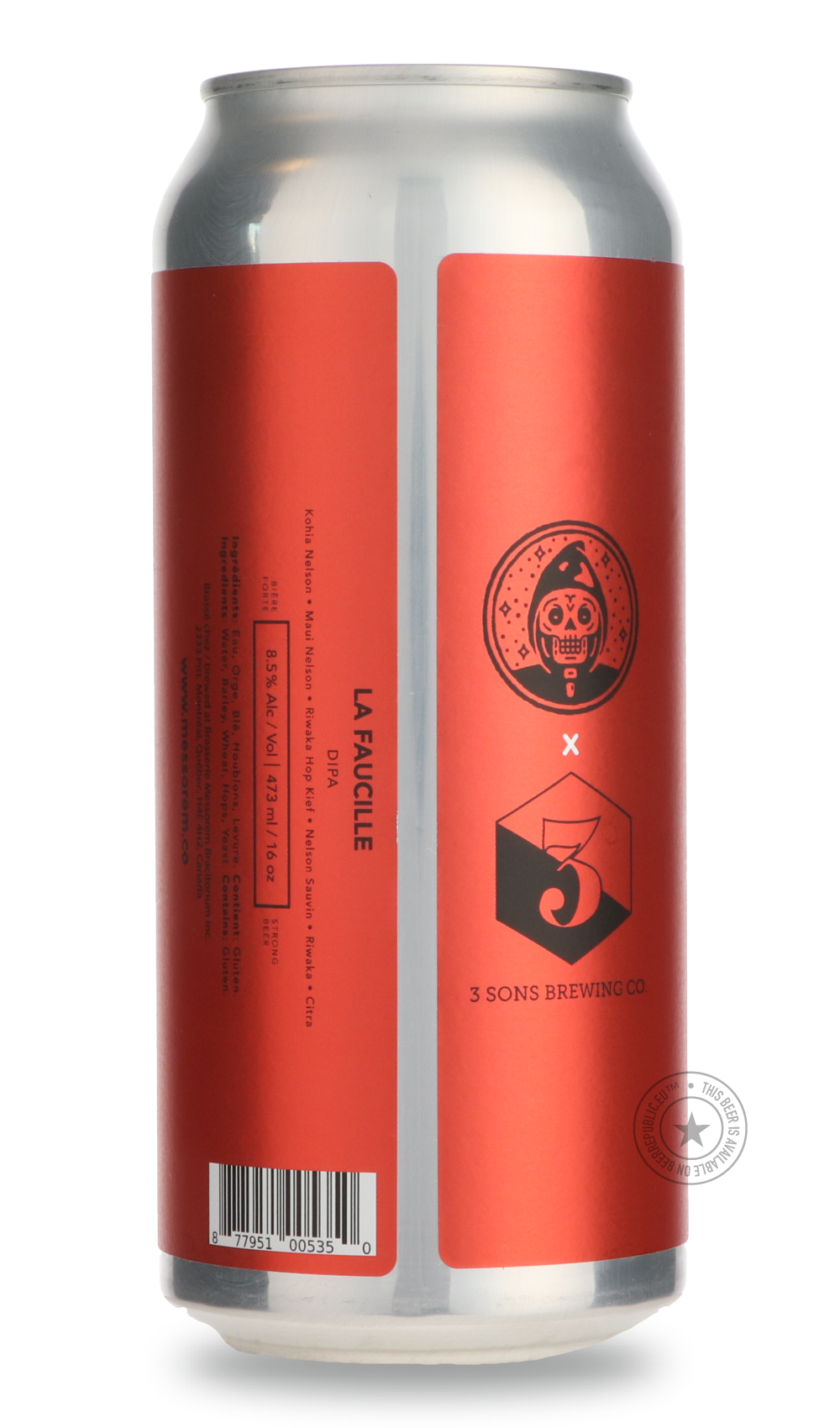Messorem- La Faucille / 3 Sons-IPA- Only @ Beer Republic - The best online beer store for American & Canadian craft beer - Buy beer online from the USA and Canada - Bier online kopen - Amerikaans bier kopen - Craft beer store - Craft beer kopen - Amerikanisch bier kaufen - Bier online kaufen - Acheter biere online - IPA - Stout - Porter - New England IPA - Hazy IPA - Imperial Stout - Barrel Aged - Barrel Aged Imperial Stout - Brown - Dark beer - Blond - Blonde - Pilsner - Lager - Wheat - Weizen - Amber - Ba