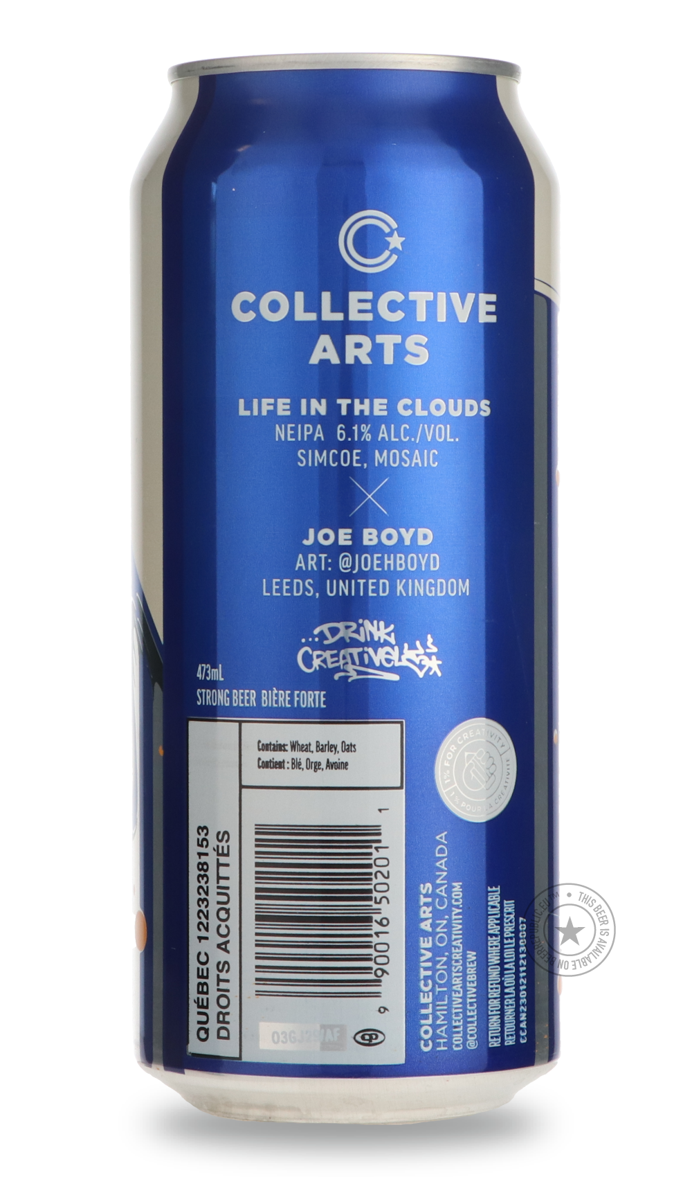 Collective Arts- Life In The Clouds-IPA- Only @ Beer Republic - The best online beer store for American & Canadian craft beer - Buy beer online from the USA and Canada - Bier online kopen - Amerikaans bier kopen - Craft beer store - Craft beer kopen - Amerikanisch bier kaufen - Bier online kaufen - Acheter biere online - IPA - Stout - Porter - New England IPA - Hazy IPA - Imperial Stout - Barrel Aged - Barrel Aged Imperial Stout - Brown - Dark beer - Blond - Blonde - Pilsner - Lager - Wheat - Weizen - Amber