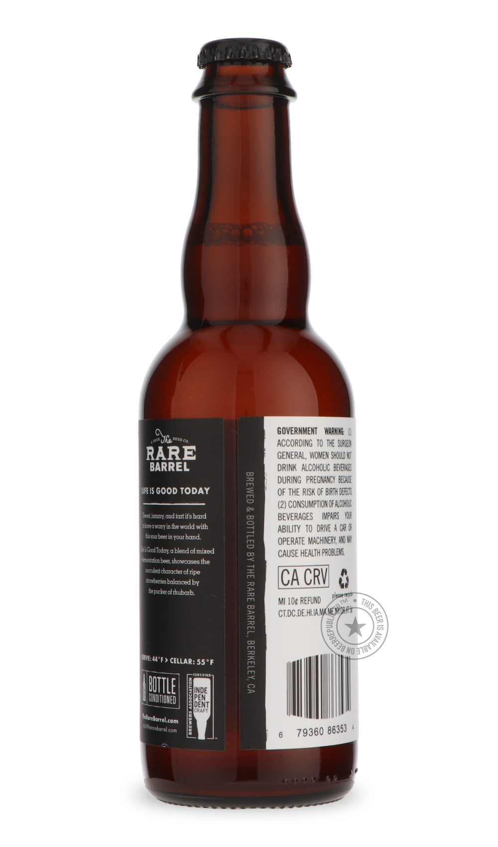 -The Rare Barrel- Life Is Good Today 2022-Sour / Wild & Fruity- Only @ Beer Republic - The best online beer store for American & Canadian craft beer - Buy beer online from the USA and Canada - Bier online kopen - Amerikaans bier kopen - Craft beer store - Craft beer kopen - Amerikanisch bier kaufen - Bier online kaufen - Acheter biere online - IPA - Stout - Porter - New England IPA - Hazy IPA - Imperial Stout - Barrel Aged - Barrel Aged Imperial Stout - Brown - Dark beer - Blond - Blonde - Pilsner - Lager -