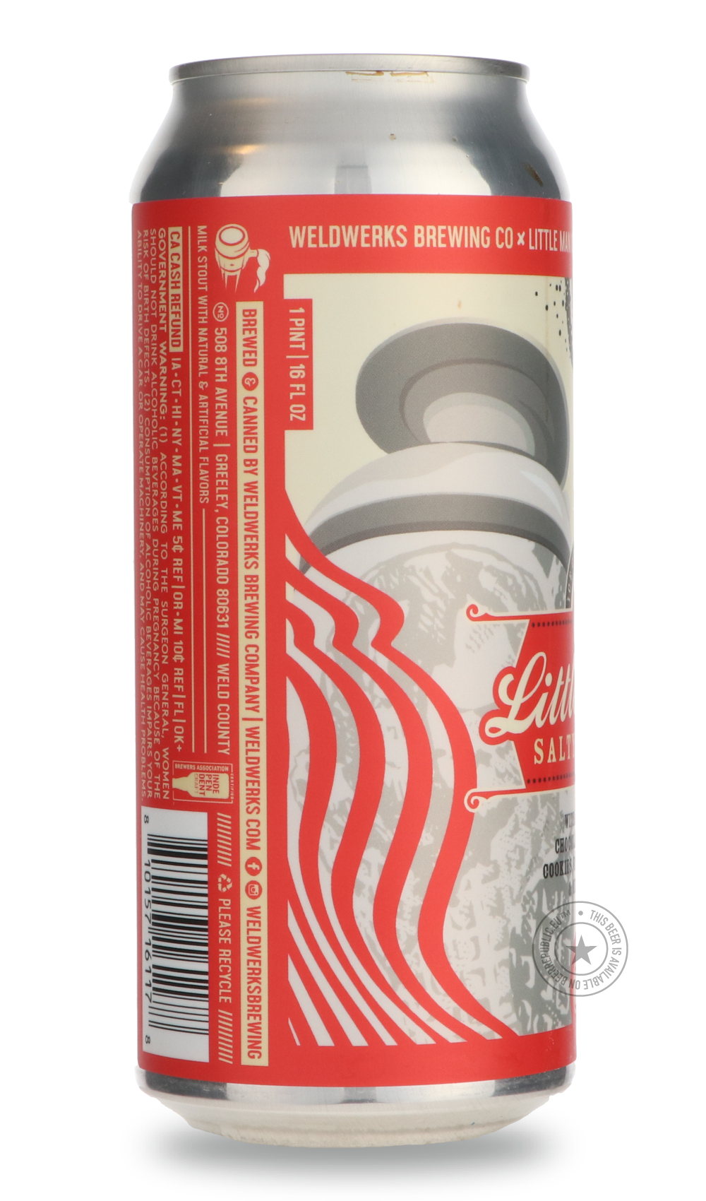 -WeldWerks- Little Man Salty O-Stout & Porter- Only @ Beer Republic - The best online beer store for American & Canadian craft beer - Buy beer online from the USA and Canada - Bier online kopen - Amerikaans bier kopen - Craft beer store - Craft beer kopen - Amerikanisch bier kaufen - Bier online kaufen - Acheter biere online - IPA - Stout - Porter - New England IPA - Hazy IPA - Imperial Stout - Barrel Aged - Barrel Aged Imperial Stout - Brown - Dark beer - Blond - Blonde - Pilsner - Lager - Wheat - Weizen -