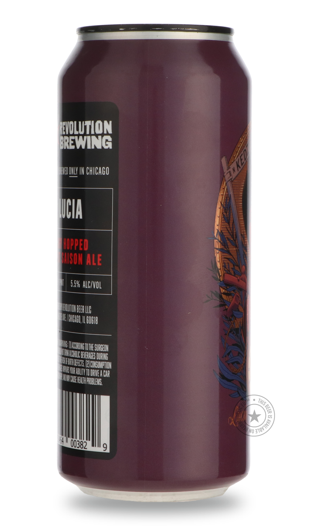-Revolution- Lucia-Sour / Wild & Fruity- Only @ Beer Republic - The best online beer store for American & Canadian craft beer - Buy beer online from the USA and Canada - Bier online kopen - Amerikaans bier kopen - Craft beer store - Craft beer kopen - Amerikanisch bier kaufen - Bier online kaufen - Acheter biere online - IPA - Stout - Porter - New England IPA - Hazy IPA - Imperial Stout - Barrel Aged - Barrel Aged Imperial Stout - Brown - Dark beer - Blond - Blonde - Pilsner - Lager - Wheat - Weizen - Amber