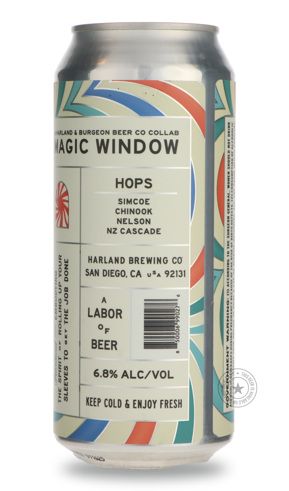 -Harland- Magic Window / Burgeon Beer-IPA- Only @ Beer Republic - The best online beer store for American & Canadian craft beer - Buy beer online from the USA and Canada - Bier online kopen - Amerikaans bier kopen - Craft beer store - Craft beer kopen - Amerikanisch bier kaufen - Bier online kaufen - Acheter biere online - IPA - Stout - Porter - New England IPA - Hazy IPA - Imperial Stout - Barrel Aged - Barrel Aged Imperial Stout - Brown - Dark beer - Blond - Blonde - Pilsner - Lager - Wheat - Weizen - Amb
