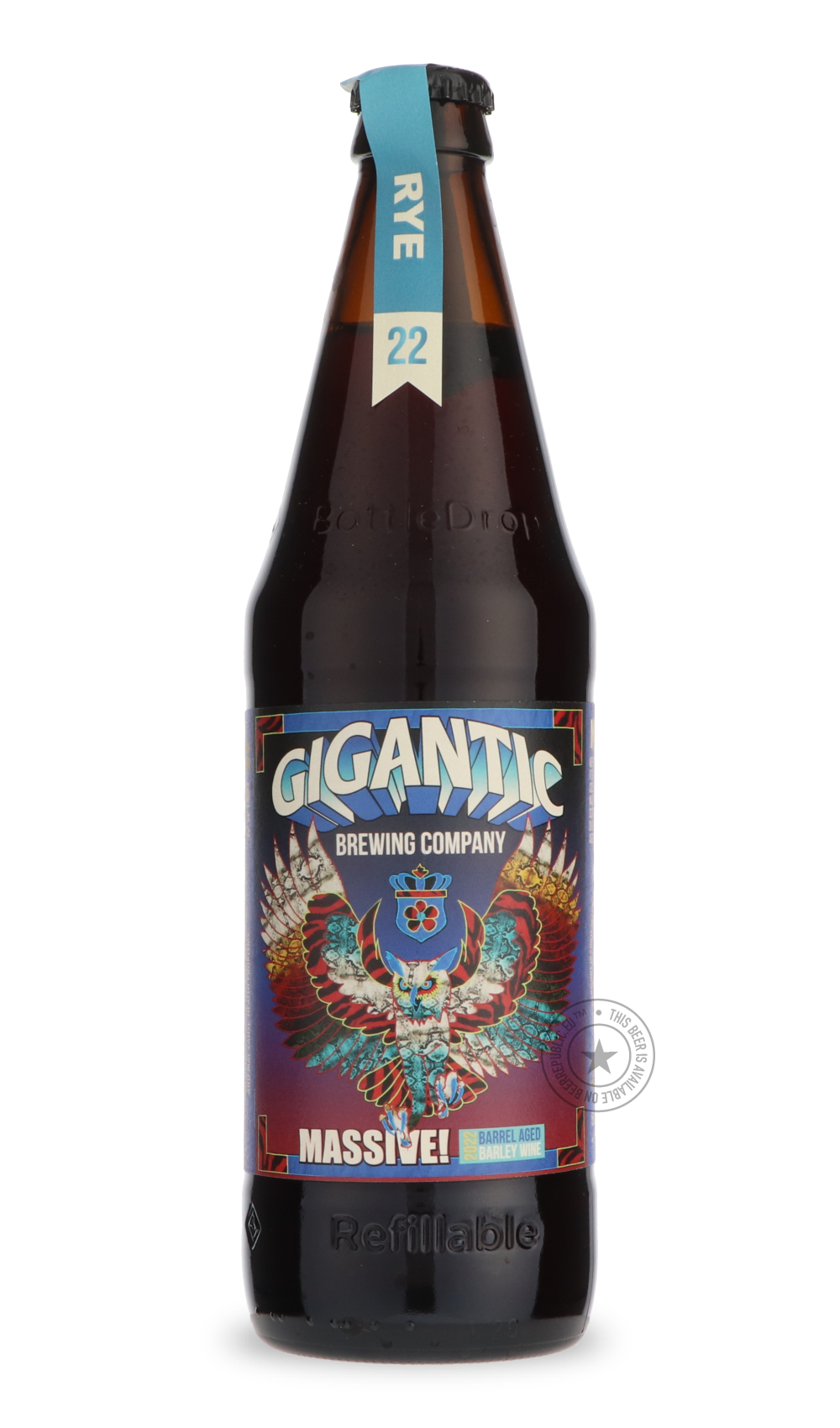-Gigantic- Massive! (Rye Barrel 2022)-Brown & Dark- Only @ Beer Republic - The best online beer store for American & Canadian craft beer - Buy beer online from the USA and Canada - Bier online kopen - Amerikaans bier kopen - Craft beer store - Craft beer kopen - Amerikanisch bier kaufen - Bier online kaufen - Acheter biere online - IPA - Stout - Porter - New England IPA - Hazy IPA - Imperial Stout - Barrel Aged - Barrel Aged Imperial Stout - Brown - Dark beer - Blond - Blonde - Pilsner - Lager - Wheat - Wei