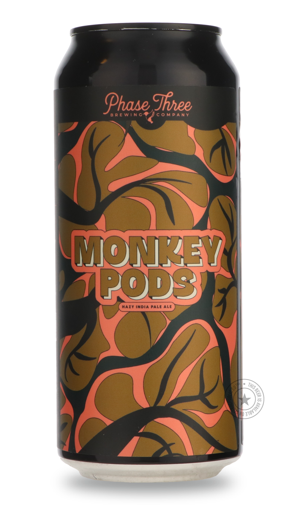 Phase Three- Monkey Pods-IPA- Only @ Beer Republic - The best online beer store for American & Canadian craft beer - Buy beer online from the USA and Canada - Bier online kopen - Amerikaans bier kopen - Craft beer store - Craft beer kopen - Amerikanisch bier kaufen - Bier online kaufen - Acheter biere online - IPA - Stout - Porter - New England IPA - Hazy IPA - Imperial Stout - Barrel Aged - Barrel Aged Imperial Stout - Brown - Dark beer - Blond - Blonde - Pilsner - Lager - Wheat - Weizen - Amber - Barley W