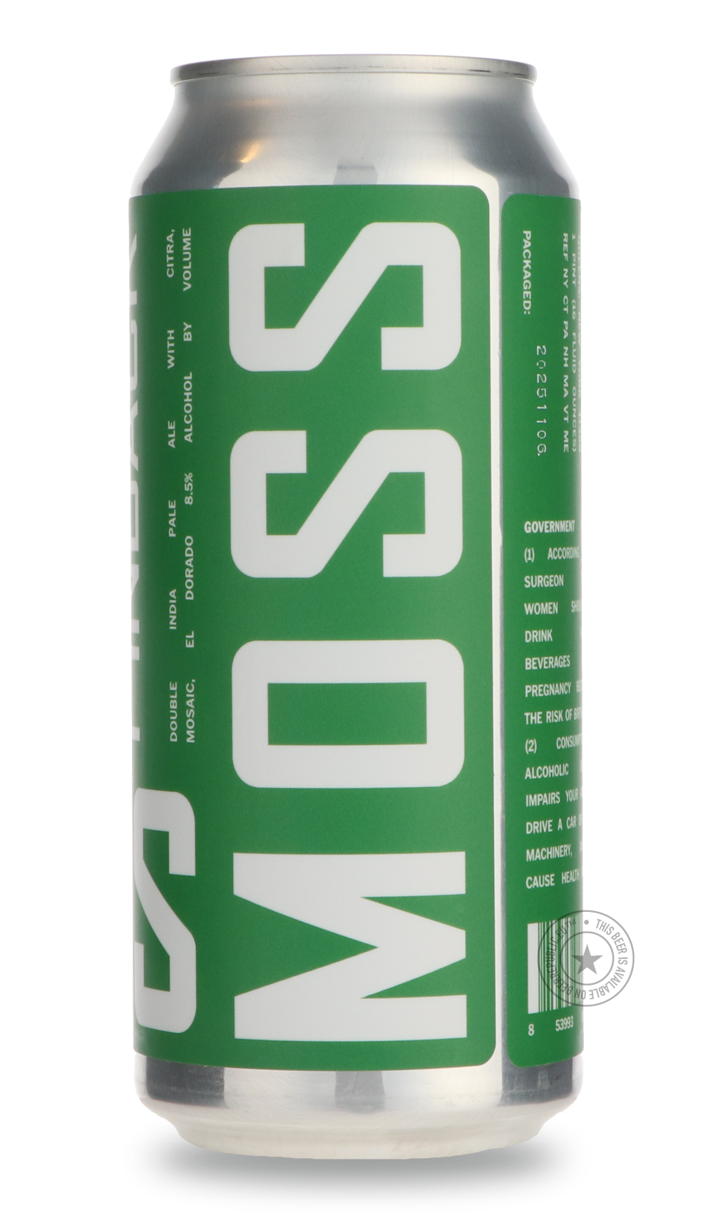 Finback- Moss-IPA- Only @ Beer Republic - The best online beer store for American & Canadian craft beer - Buy beer online from the USA and Canada - Bier online kopen - Amerikaans bier kopen - Craft beer store - Craft beer kopen - Amerikanisch bier kaufen - Bier online kaufen - Acheter biere online - IPA - Stout - Porter - New England IPA - Hazy IPA - Imperial Stout - Barrel Aged - Barrel Aged Imperial Stout - Brown - Dark beer - Blond - Blonde - Pilsner - Lager - Wheat - Weizen - Amber - Barley Wine - Quadr