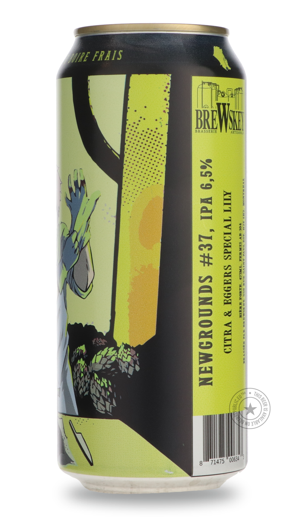 -Brewskey- NEWGROUNDS #37-IPA- Only @ Beer Republic - The best online beer store for American & Canadian craft beer - Buy beer online from the USA and Canada - Bier online kopen - Amerikaans bier kopen - Craft beer store - Craft beer kopen - Amerikanisch bier kaufen - Bier online kaufen - Acheter biere online - IPA - Stout - Porter - New England IPA - Hazy IPA - Imperial Stout - Barrel Aged - Barrel Aged Imperial Stout - Brown - Dark beer - Blond - Blonde - Pilsner - Lager - Wheat - Weizen - Amber - Barley 