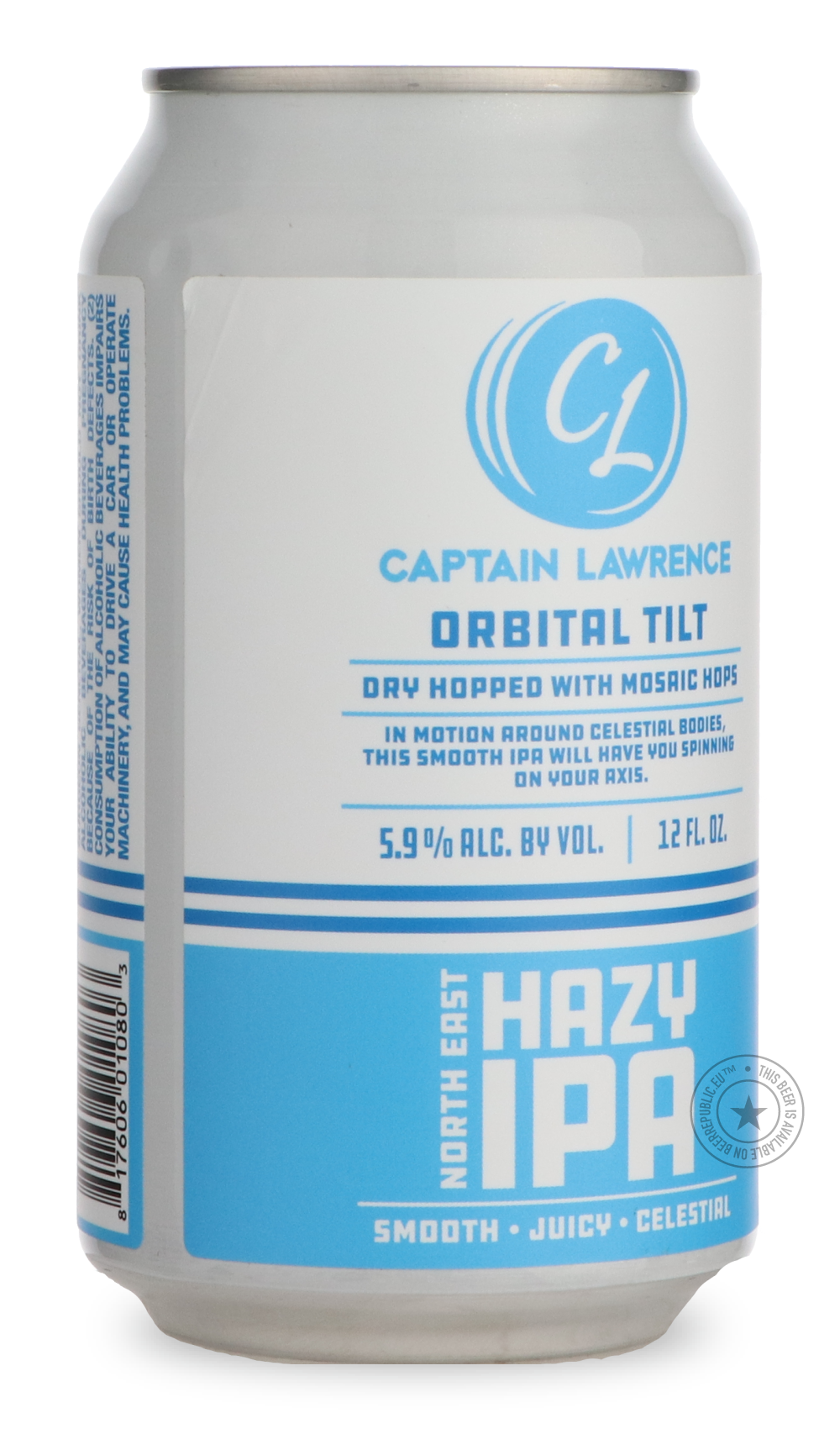 -Captain Lawrence- Orbital Tilt (Mosaic)-IPA- Only @ Beer Republic - The best online beer store for American & Canadian craft beer - Buy beer online from the USA and Canada - Bier online kopen - Amerikaans bier kopen - Craft beer store - Craft beer kopen - Amerikanisch bier kaufen - Bier online kaufen - Acheter biere online - IPA - Stout - Porter - New England IPA - Hazy IPA - Imperial Stout - Barrel Aged - Barrel Aged Imperial Stout - Brown - Dark beer - Blond - Blonde - Pilsner - Lager - Wheat - Weizen - 