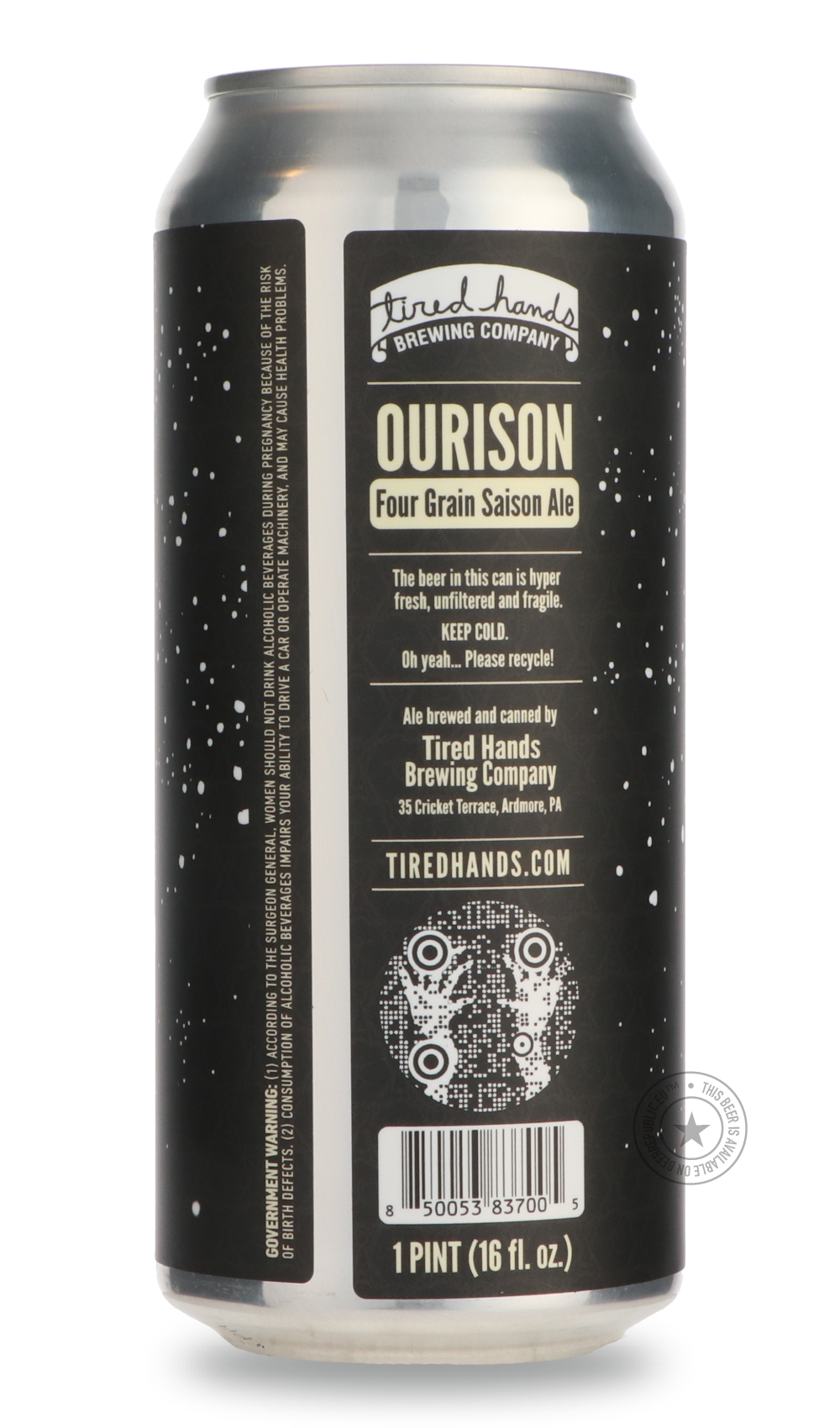 -Tired Hands- Ourison-Sour / Wild & Fruity- Only @ Beer Republic - The best online beer store for American & Canadian craft beer - Buy beer online from the USA and Canada - Bier online kopen - Amerikaans bier kopen - Craft beer store - Craft beer kopen - Amerikanisch bier kaufen - Bier online kaufen - Acheter biere online - IPA - Stout - Porter - New England IPA - Hazy IPA - Imperial Stout - Barrel Aged - Barrel Aged Imperial Stout - Brown - Dark beer - Blond - Blonde - Pilsner - Lager - Wheat - Weizen - Am