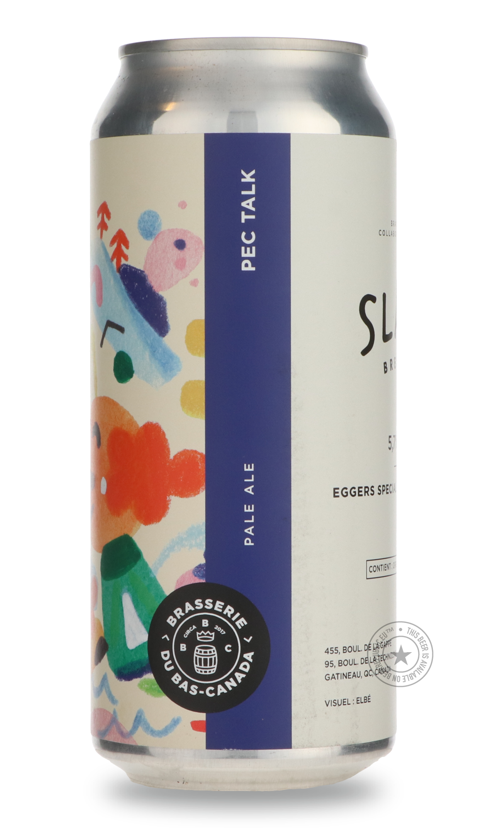 Brasserie du Bas-Canada- PEC Talk / Slake-Pale- Only @ Beer Republic - The best online beer store for American & Canadian craft beer - Buy beer online from the USA and Canada - Bier online kopen - Amerikaans bier kopen - Craft beer store - Craft beer kopen - Amerikanisch bier kaufen - Bier online kaufen - Acheter biere online - IPA - Stout - Porter - New England IPA - Hazy IPA - Imperial Stout - Barrel Aged - Barrel Aged Imperial Stout - Brown - Dark beer - Blond - Blonde - Pilsner - Lager - Wheat - Weizen 