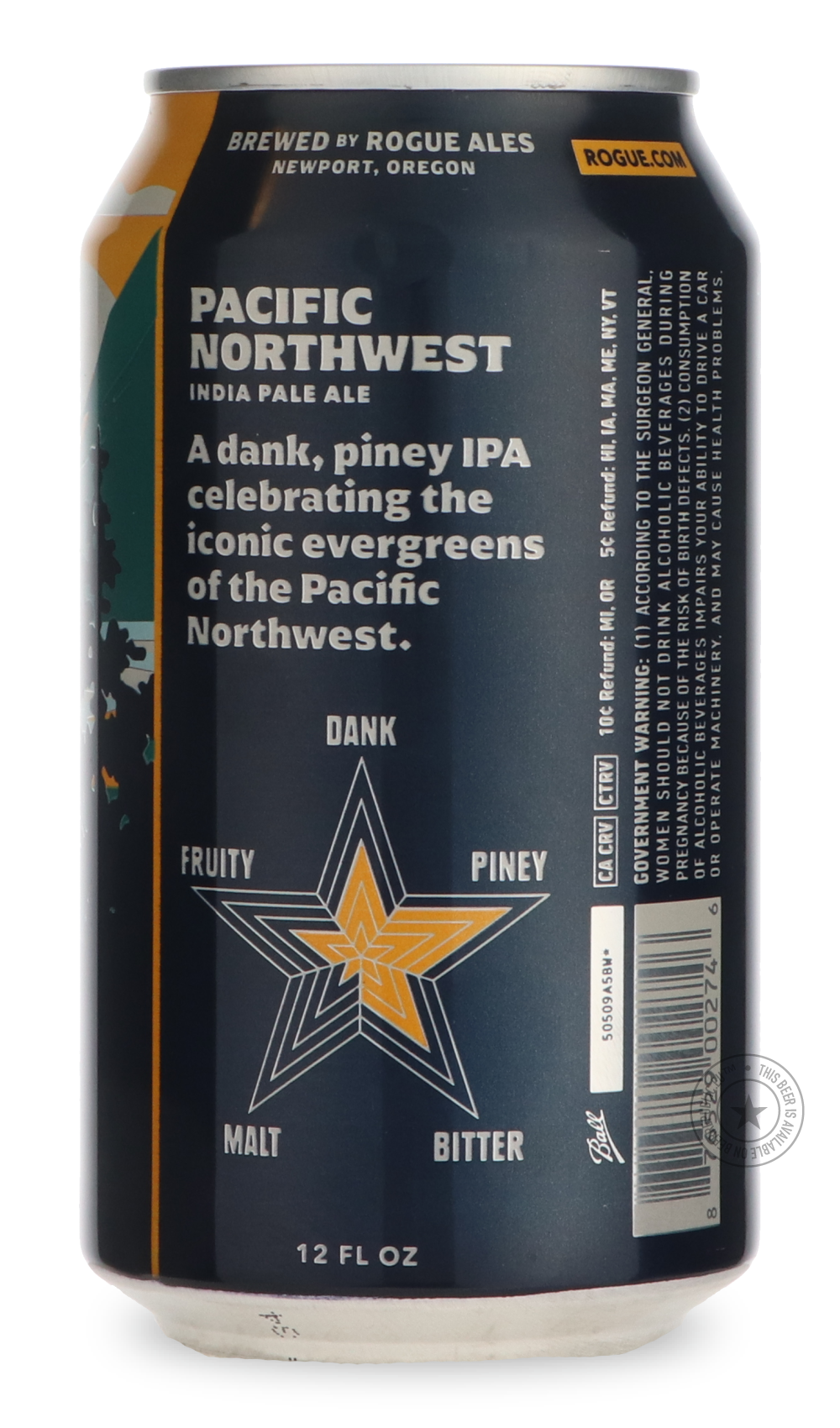 -Rogue- Pacific Northwest IPA-IPA- Only @ Beer Republic - The best online beer store for American & Canadian craft beer - Buy beer online from the USA and Canada - Bier online kopen - Amerikaans bier kopen - Craft beer store - Craft beer kopen - Amerikanisch bier kaufen - Bier online kaufen - Acheter biere online - IPA - Stout - Porter - New England IPA - Hazy IPA - Imperial Stout - Barrel Aged - Barrel Aged Imperial Stout - Brown - Dark beer - Blond - Blonde - Pilsner - Lager - Wheat - Weizen - Amber - Bar