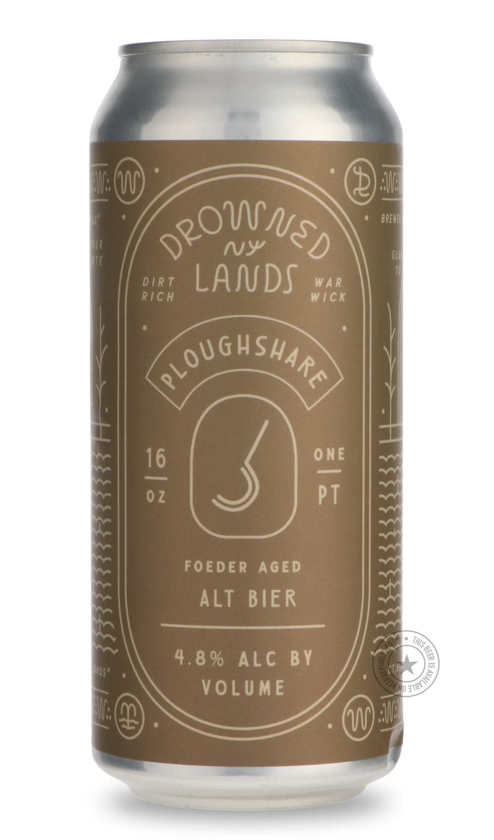 -The Drowned Lands- Ploughshare-Brown & Dark- Only @ Beer Republic - The best online beer store for American & Canadian craft beer - Buy beer online from the USA and Canada - Bier online kopen - Amerikaans bier kopen - Craft beer store - Craft beer kopen - Amerikanisch bier kaufen - Bier online kaufen - Acheter biere online - IPA - Stout - Porter - New England IPA - Hazy IPA - Imperial Stout - Barrel Aged - Barrel Aged Imperial Stout - Brown - Dark beer - Blond - Blonde - Pilsner - Lager - Wheat - Weizen - 