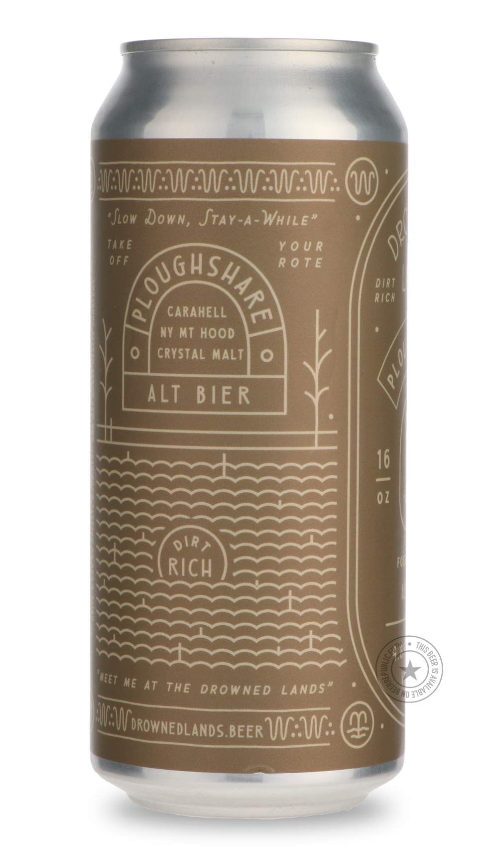 -The Drowned Lands- Ploughshare-Brown & Dark- Only @ Beer Republic - The best online beer store for American & Canadian craft beer - Buy beer online from the USA and Canada - Bier online kopen - Amerikaans bier kopen - Craft beer store - Craft beer kopen - Amerikanisch bier kaufen - Bier online kaufen - Acheter biere online - IPA - Stout - Porter - New England IPA - Hazy IPA - Imperial Stout - Barrel Aged - Barrel Aged Imperial Stout - Brown - Dark beer - Blond - Blonde - Pilsner - Lager - Wheat - Weizen - 