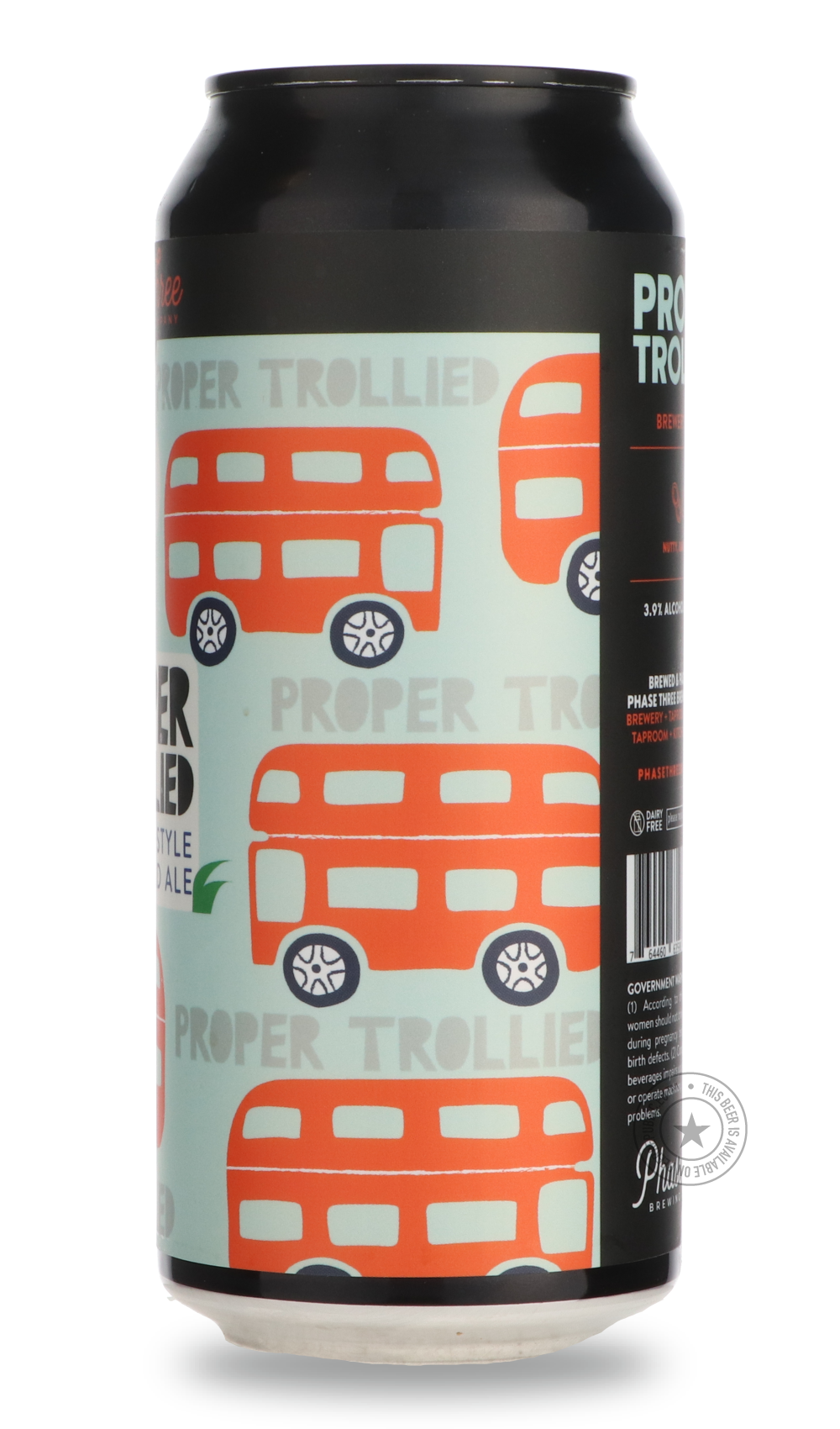 -Phase Three- Proper Trollied-Brown & Dark- Only @ Beer Republic - The best online beer store for American & Canadian craft beer - Buy beer online from the USA and Canada - Bier online kopen - Amerikaans bier kopen - Craft beer store - Craft beer kopen - Amerikanisch bier kaufen - Bier online kaufen - Acheter biere online - IPA - Stout - Porter - New England IPA - Hazy IPA - Imperial Stout - Barrel Aged - Barrel Aged Imperial Stout - Brown - Dark beer - Blond - Blonde - Pilsner - Lager - Wheat - Weizen - Am