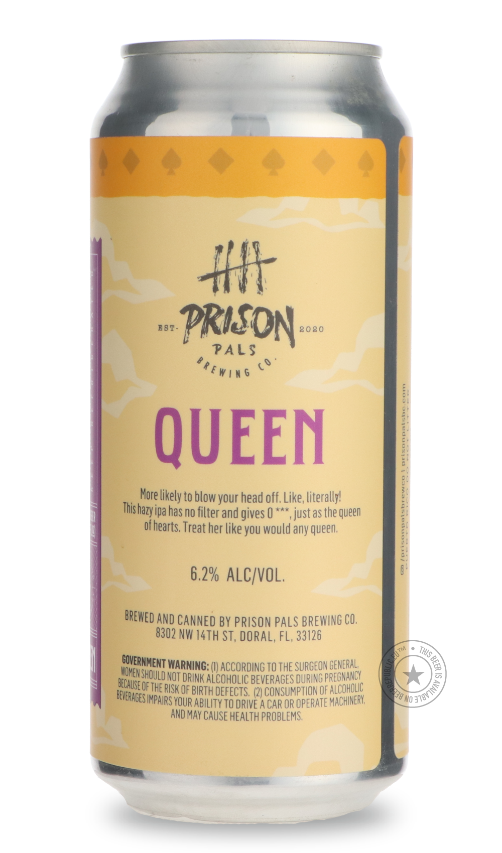 -Prison Pals- Queen-IPA- Only @ Beer Republic - The best online beer store for American & Canadian craft beer - Buy beer online from the USA and Canada - Bier online kopen - Amerikaans bier kopen - Craft beer store - Craft beer kopen - Amerikanisch bier kaufen - Bier online kaufen - Acheter biere online - IPA - Stout - Porter - New England IPA - Hazy IPA - Imperial Stout - Barrel Aged - Barrel Aged Imperial Stout - Brown - Dark beer - Blond - Blonde - Pilsner - Lager - Wheat - Weizen - Amber - Barley Wine -