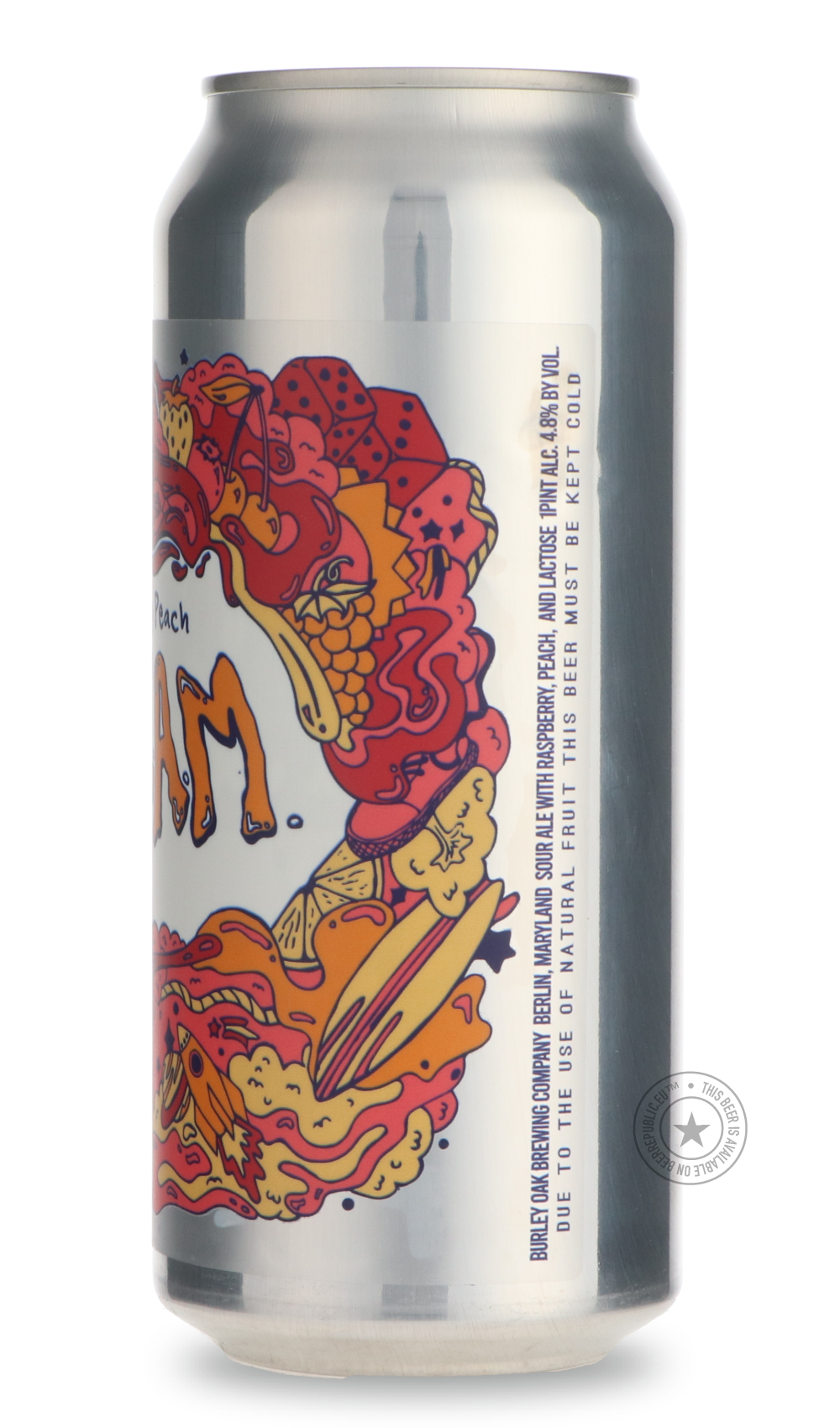 -Burley Oak- Raspberry Peach J.R.E.A.M.-Sour / Wild & Fruity- Only @ Beer Republic - The best online beer store for American & Canadian craft beer - Buy beer online from the USA and Canada - Bier online kopen - Amerikaans bier kopen - Craft beer store - Craft beer kopen - Amerikanisch bier kaufen - Bier online kaufen - Acheter biere online - IPA - Stout - Porter - New England IPA - Hazy IPA - Imperial Stout - Barrel Aged - Barrel Aged Imperial Stout - Brown - Dark beer - Blond - Blonde - Pilsner - Lager - W