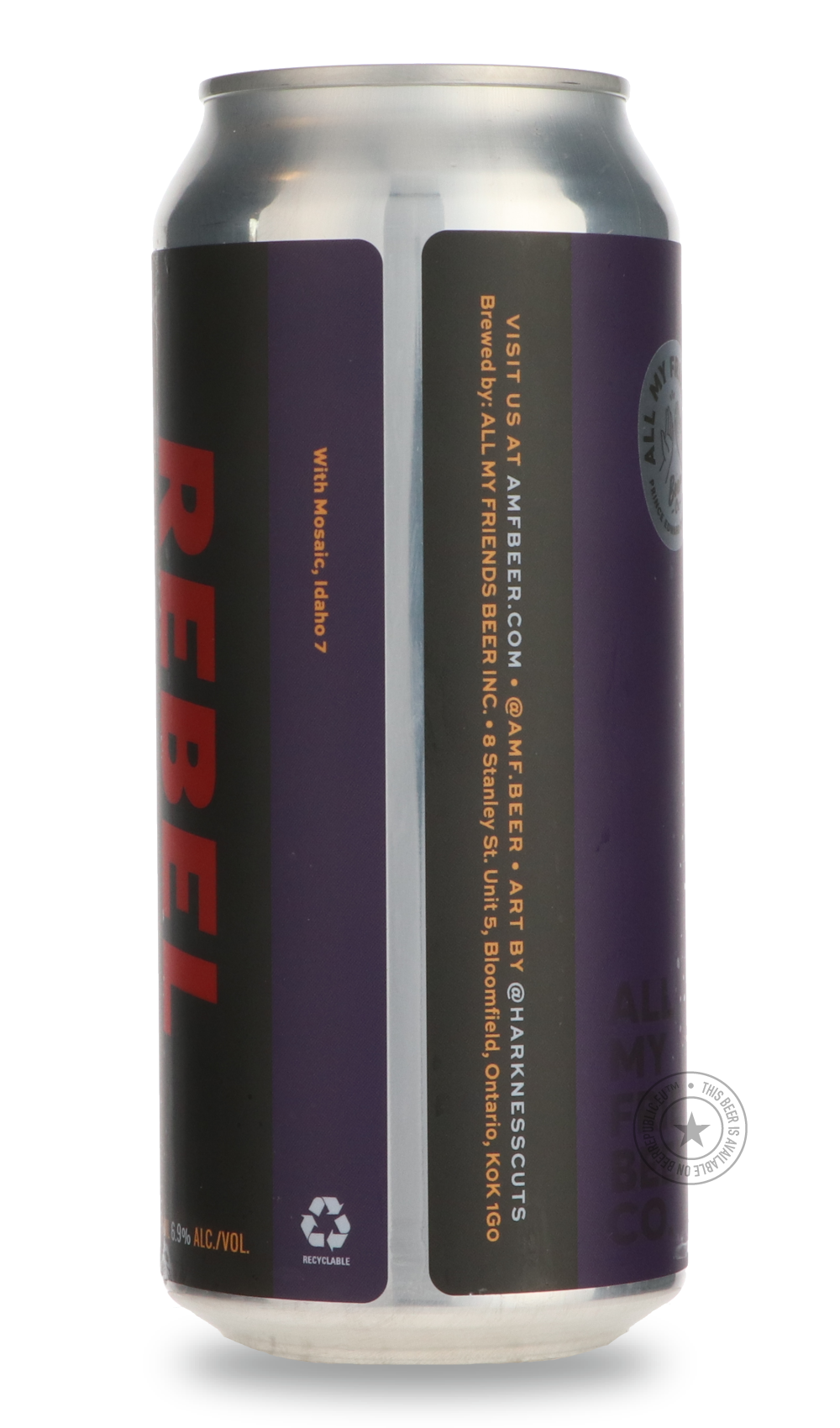 All My Friends- Rebel-IPA- Only @ Beer Republic - The best online beer store for American & Canadian craft beer - Buy beer online from the USA and Canada - Bier online kopen - Amerikaans bier kopen - Craft beer store - Craft beer kopen - Amerikanisch bier kaufen - Bier online kaufen - Acheter biere online - IPA - Stout - Porter - New England IPA - Hazy IPA - Imperial Stout - Barrel Aged - Barrel Aged Imperial Stout - Brown - Dark beer - Blond - Blonde - Pilsner - Lager - Wheat - Weizen - Amber - Barley Wine