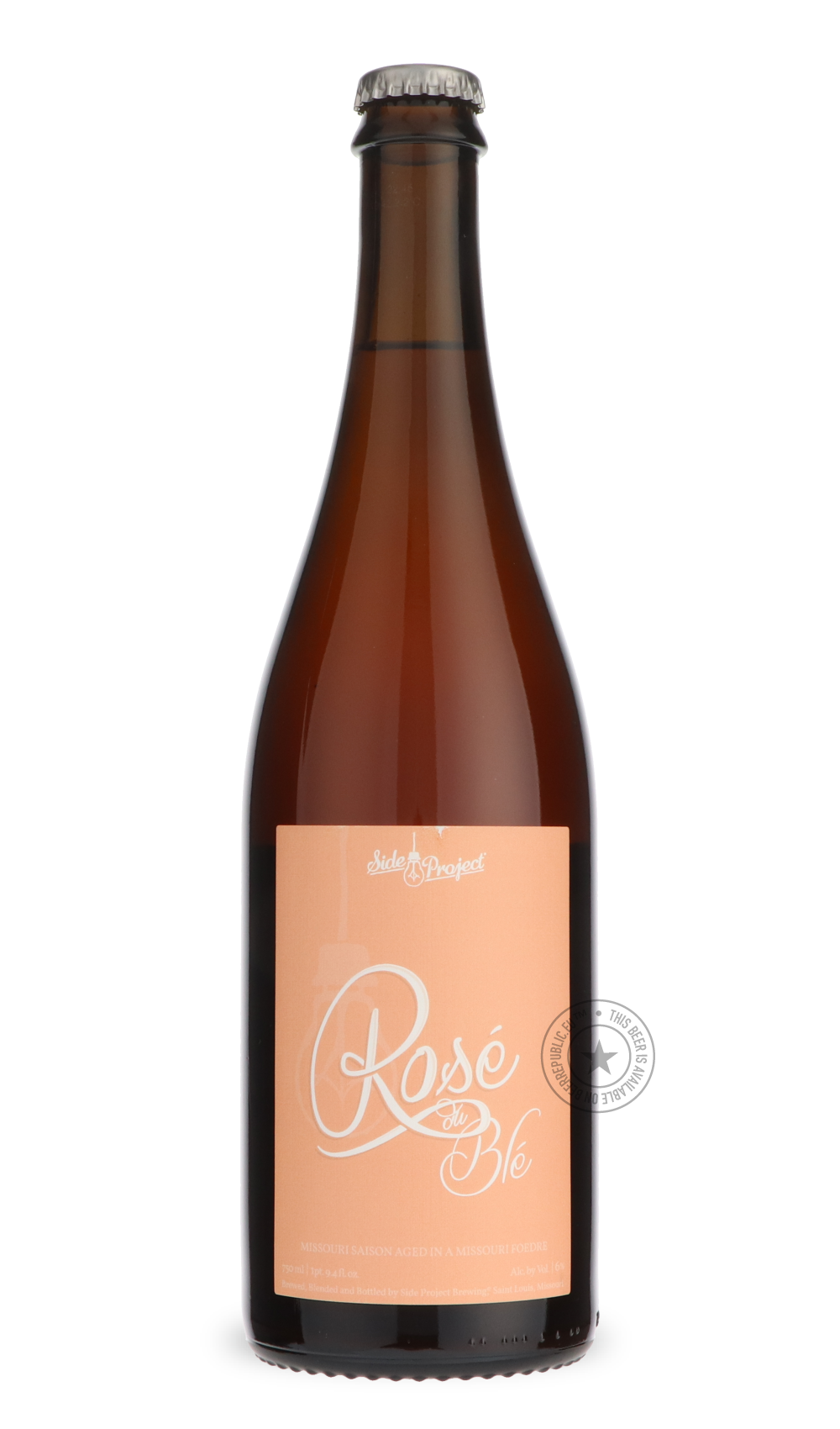 -Side Project- Rosé du Blé - 10 Year-Sour / Wild & Fruity- Only @ Beer Republic - The best online beer store for American & Canadian craft beer - Buy beer online from the USA and Canada - Bier online kopen - Amerikaans bier kopen - Craft beer store - Craft beer kopen - Amerikanisch bier kaufen - Bier online kaufen - Acheter biere online - IPA - Stout - Porter - New England IPA - Hazy IPA - Imperial Stout - Barrel Aged - Barrel Aged Imperial Stout - Brown - Dark beer - Blond - Blonde - Pilsner - Lager - Whea