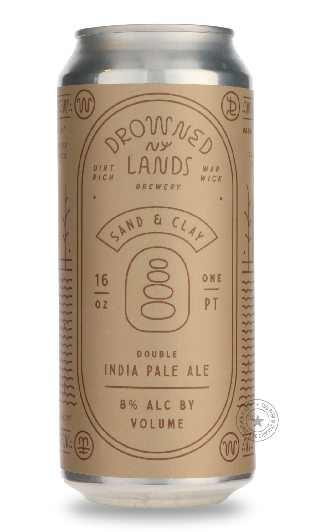 The Drowned Lands- Sand And Clay-IPA- Only @ Beer Republic - The best online beer store for American & Canadian craft beer - Buy beer online from the USA and Canada - Bier online kopen - Amerikaans bier kopen - Craft beer store - Craft beer kopen - Amerikanisch bier kaufen - Bier online kaufen - Acheter biere online - IPA - Stout - Porter - New England IPA - Hazy IPA - Imperial Stout - Barrel Aged - Barrel Aged Imperial Stout - Brown - Dark beer - Blond - Blonde - Pilsner - Lager - Wheat - Weizen - Amber - 