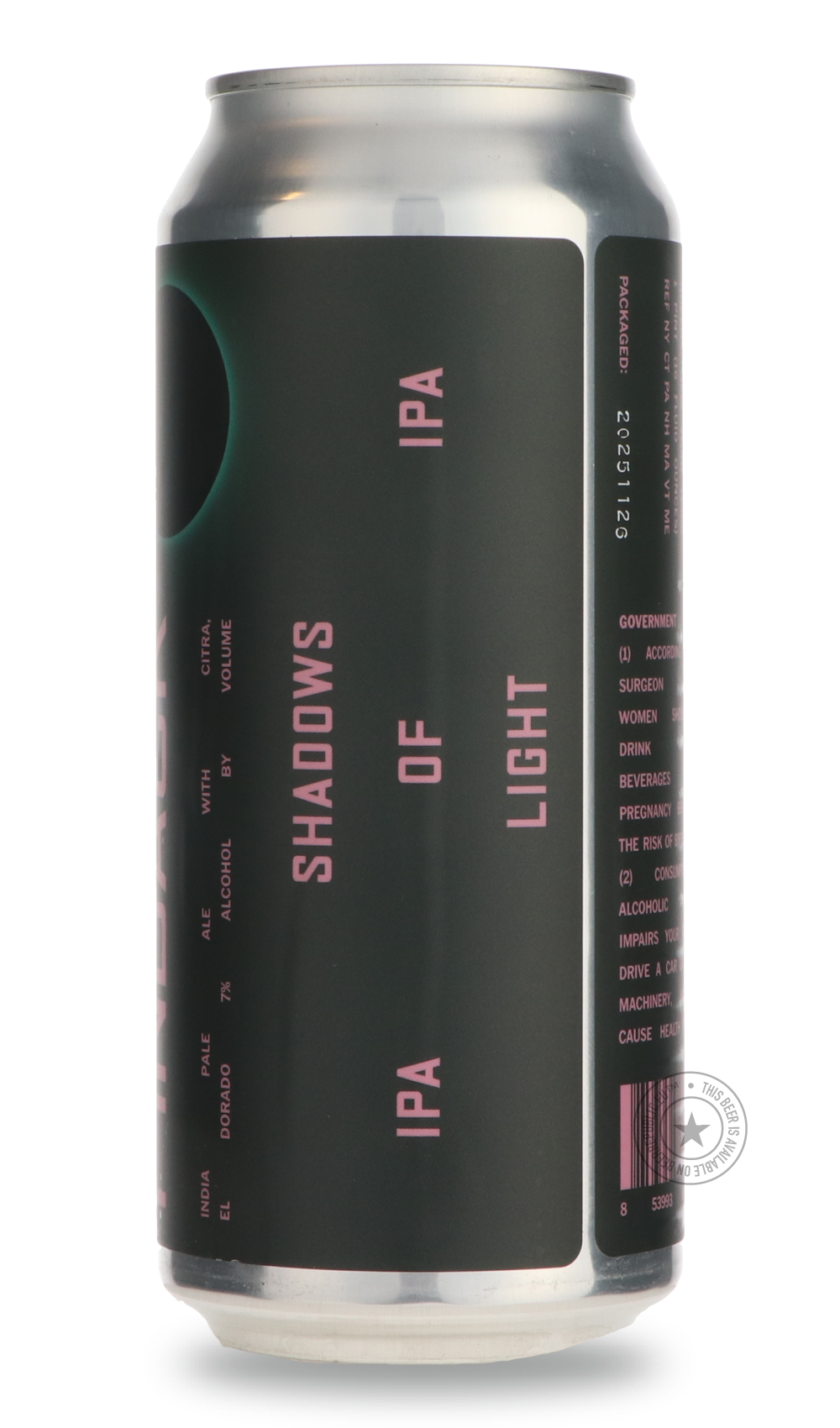 Finback- Shadows of Light-IPA- Only @ Beer Republic - The best online beer store for American & Canadian craft beer - Buy beer online from the USA and Canada - Bier online kopen - Amerikaans bier kopen - Craft beer store - Craft beer kopen - Amerikanisch bier kaufen - Bier online kaufen - Acheter biere online - IPA - Stout - Porter - New England IPA - Hazy IPA - Imperial Stout - Barrel Aged - Barrel Aged Imperial Stout - Brown - Dark beer - Blond - Blonde - Pilsner - Lager - Wheat - Weizen - Amber - Barley 