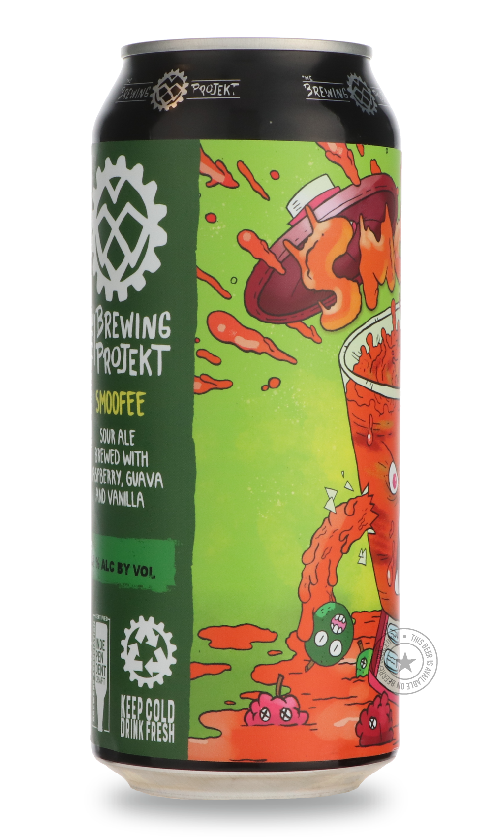 -The Brewing Projekt- Smoofee Sour - Raspberry, Vanilla, Guava-Sour / Wild & Fruity- Only @ Beer Republic - The best online beer store for American & Canadian craft beer - Buy beer online from the USA and Canada - Bier online kopen - Amerikaans bier kopen - Craft beer store - Craft beer kopen - Amerikanisch bier kaufen - Bier online kaufen - Acheter biere online - IPA - Stout - Porter - New England IPA - Hazy IPA - Imperial Stout - Barrel Aged - Barrel Aged Imperial Stout - Brown - Dark beer - Blond - Blond