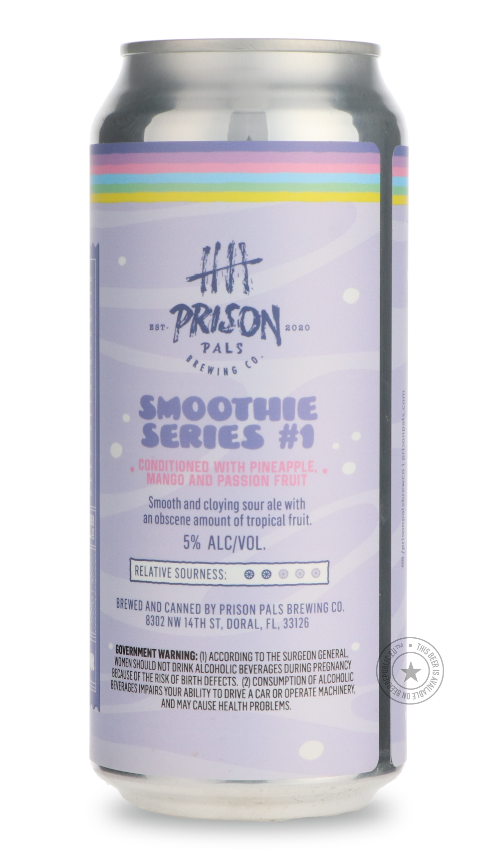 -Prison Pals- Smoothie Series #1-Sour / Wild & Fruity- Only @ Beer Republic - The best online beer store for American & Canadian craft beer - Buy beer online from the USA and Canada - Bier online kopen - Amerikaans bier kopen - Craft beer store - Craft beer kopen - Amerikanisch bier kaufen - Bier online kaufen - Acheter biere online - IPA - Stout - Porter - New England IPA - Hazy IPA - Imperial Stout - Barrel Aged - Barrel Aged Imperial Stout - Brown - Dark beer - Blond - Blonde - Pilsner - Lager - Wheat - 