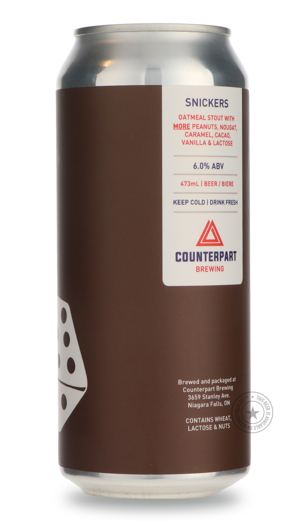 Counterpart- Snickers Roller (Now With MORE Peanuts!)-Stout & Porter- Only @ Beer Republic - The best online beer store for American & Canadian craft beer - Buy beer online from the USA and Canada - Bier online kopen - Amerikaans bier kopen - Craft beer store - Craft beer kopen - Amerikanisch bier kaufen - Bier online kaufen - Acheter biere online - IPA - Stout - Porter - New England IPA - Hazy IPA - Imperial Stout - Barrel Aged - Barrel Aged Imperial Stout - Brown - Dark beer - Blond - Blonde - Pilsner - L