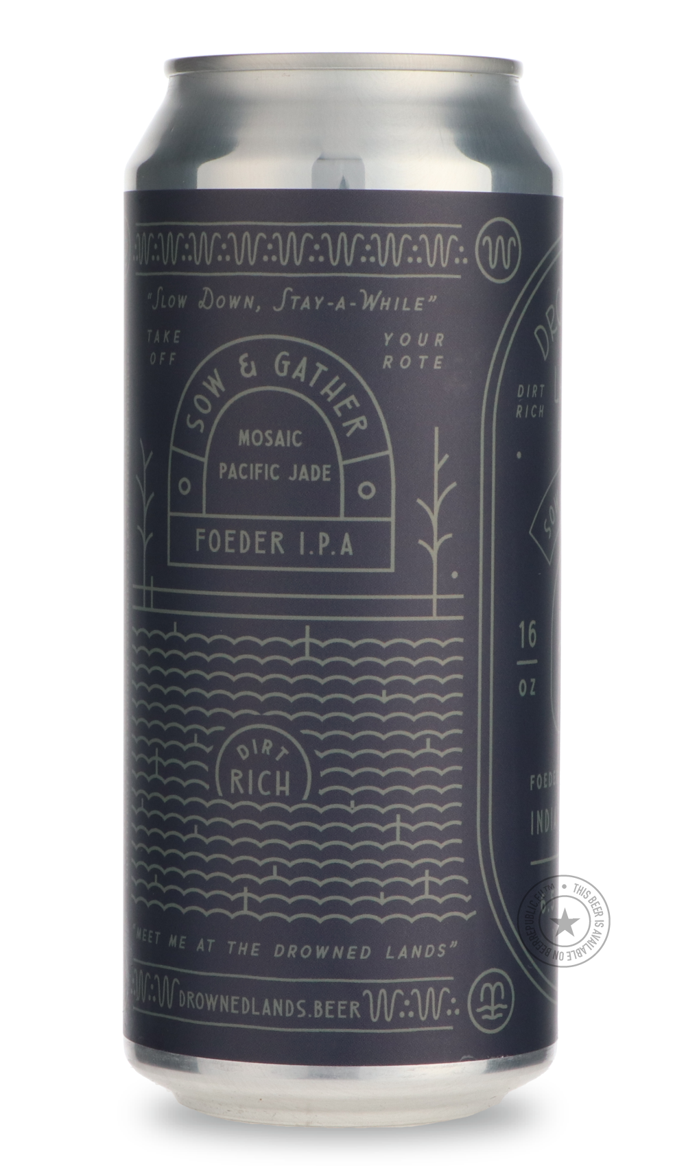 -The Drowned Lands- Sow & Gather-IPA- Only @ Beer Republic - The best online beer store for American & Canadian craft beer - Buy beer online from the USA and Canada - Bier online kopen - Amerikaans bier kopen - Craft beer store - Craft beer kopen - Amerikanisch bier kaufen - Bier online kaufen - Acheter biere online - IPA - Stout - Porter - New England IPA - Hazy IPA - Imperial Stout - Barrel Aged - Barrel Aged Imperial Stout - Brown - Dark beer - Blond - Blonde - Pilsner - Lager - Wheat - Weizen - Amber - 