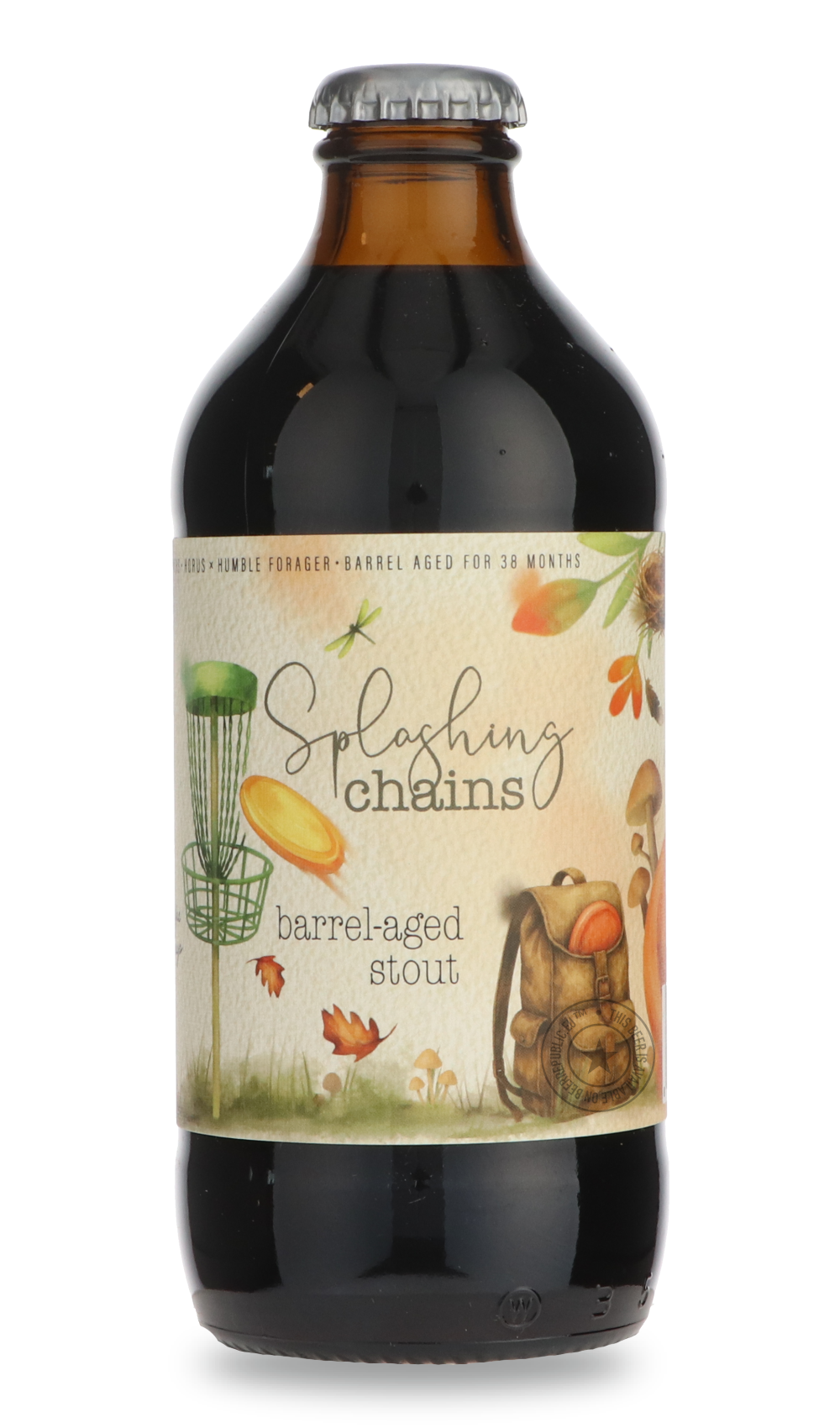 Humble Forager- Splashing Chains / Horus Aged-Stout & Porter- Only @ Beer Republic - The best online beer store for American & Canadian craft beer - Buy beer online from the USA and Canada - Bier online kopen - Amerikaans bier kopen - Craft beer store - Craft beer kopen - Amerikanisch bier kaufen - Bier online kaufen - Acheter biere online - IPA - Stout - Porter - New England IPA - Hazy IPA - Imperial Stout - Barrel Aged - Barrel Aged Imperial Stout - Brown - Dark beer - Blond - Blonde - Pilsner - Lager - W