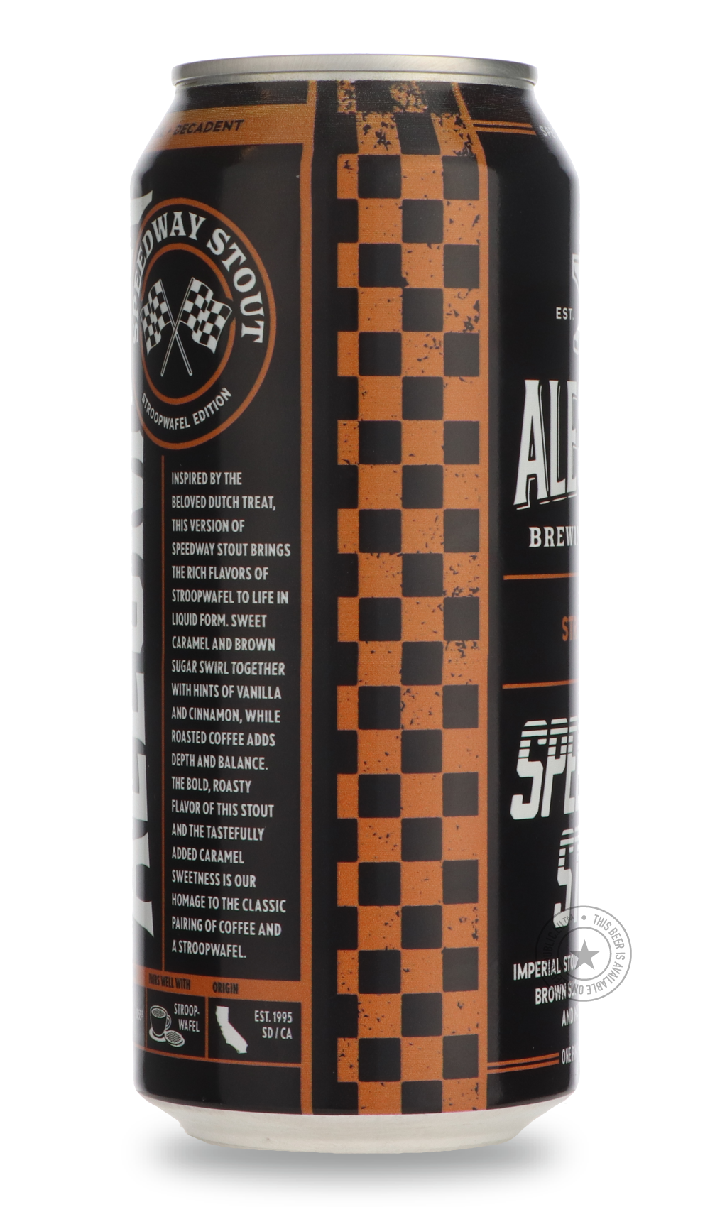 -AleSmith- Stroopwafel Speedway Stout-Stout & Porter- Only @ Beer Republic - The best online beer store for American & Canadian craft beer - Buy beer online from the USA and Canada - Bier online kopen - Amerikaans bier kopen - Craft beer store - Craft beer kopen - Amerikanisch bier kaufen - Bier online kaufen - Acheter biere online - IPA - Stout - Porter - New England IPA - Hazy IPA - Imperial Stout - Barrel Aged - Barrel Aged Imperial Stout - Brown - Dark beer - Blond - Blonde - Pilsner - Lager - Wheat - W
