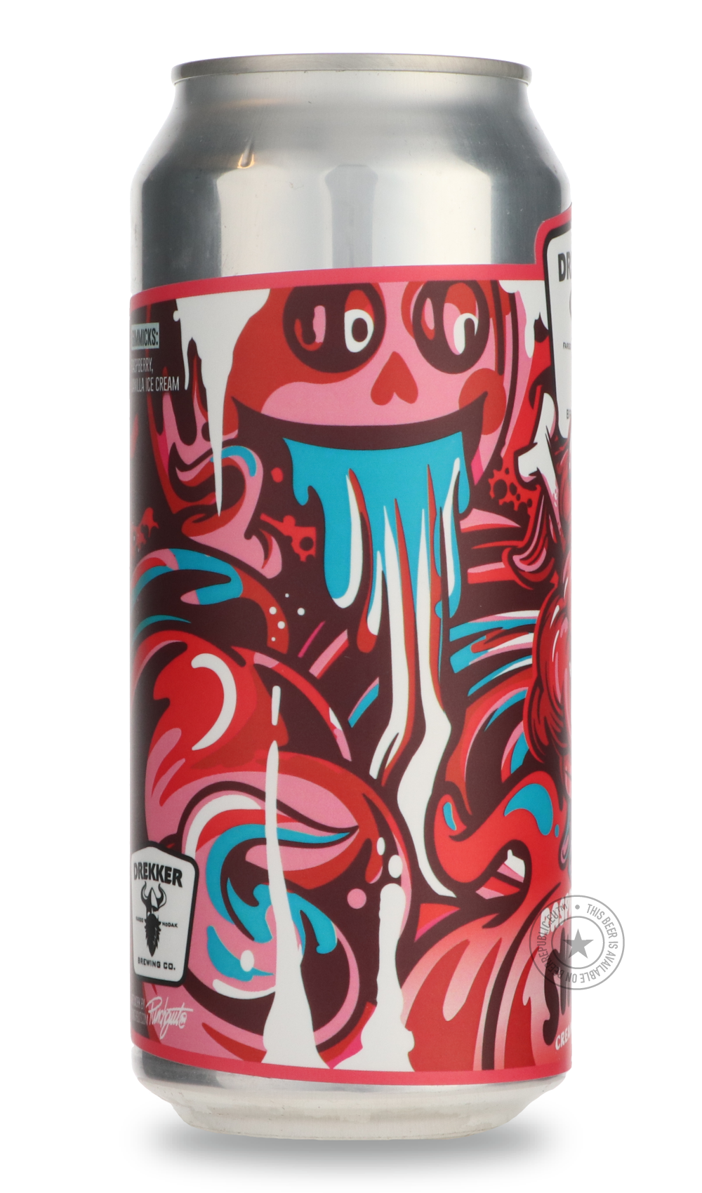 Drekker- Swirlee - Raspberry Creamsicle-Sour / Wild & Fruity- Only @ Beer Republic - The best online beer store for American & Canadian craft beer - Buy beer online from the USA and Canada - Bier online kopen - Amerikaans bier kopen - Craft beer store - Craft beer kopen - Amerikanisch bier kaufen - Bier online kaufen - Acheter biere online - IPA - Stout - Porter - New England IPA - Hazy IPA - Imperial Stout - Barrel Aged - Barrel Aged Imperial Stout - Brown - Dark beer - Blond - Blonde - Pilsner - Lager - W