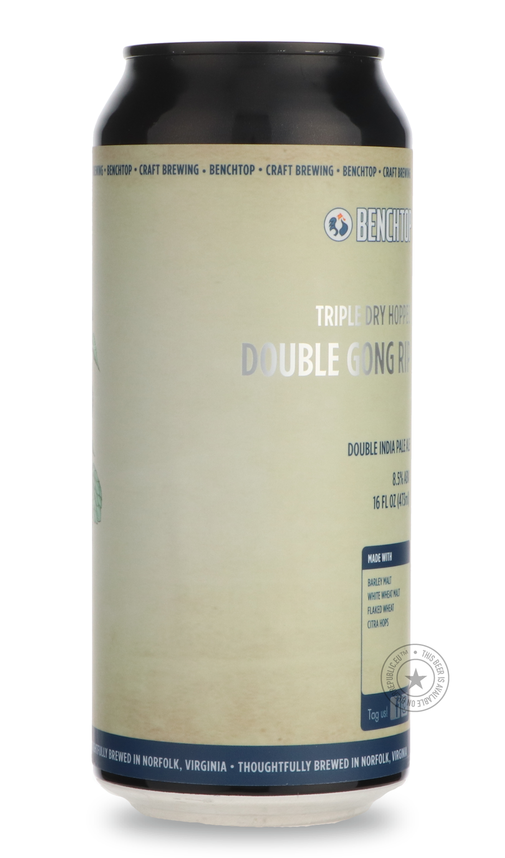 -Benchtop- TDH Double Gong Rip-IPA- Only @ Beer Republic - The best online beer store for American & Canadian craft beer - Buy beer online from the USA and Canada - Bier online kopen - Amerikaans bier kopen - Craft beer store - Craft beer kopen - Amerikanisch bier kaufen - Bier online kaufen - Acheter biere online - IPA - Stout - Porter - New England IPA - Hazy IPA - Imperial Stout - Barrel Aged - Barrel Aged Imperial Stout - Brown - Dark beer - Blond - Blonde - Pilsner - Lager - Wheat - Weizen - Amber - Ba