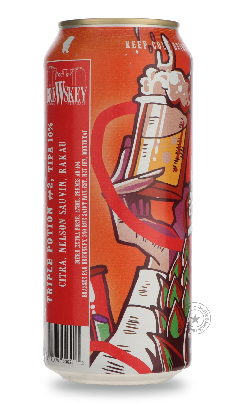 -Brewskey- TRIPLE POTION #2-IPA- Only @ Beer Republic - The best online beer store for American & Canadian craft beer - Buy beer online from the USA and Canada - Bier online kopen - Amerikaans bier kopen - Craft beer store - Craft beer kopen - Amerikanisch bier kaufen - Bier online kaufen - Acheter biere online - IPA - Stout - Porter - New England IPA - Hazy IPA - Imperial Stout - Barrel Aged - Barrel Aged Imperial Stout - Brown - Dark beer - Blond - Blonde - Pilsner - Lager - Wheat - Weizen - Amber - Barle