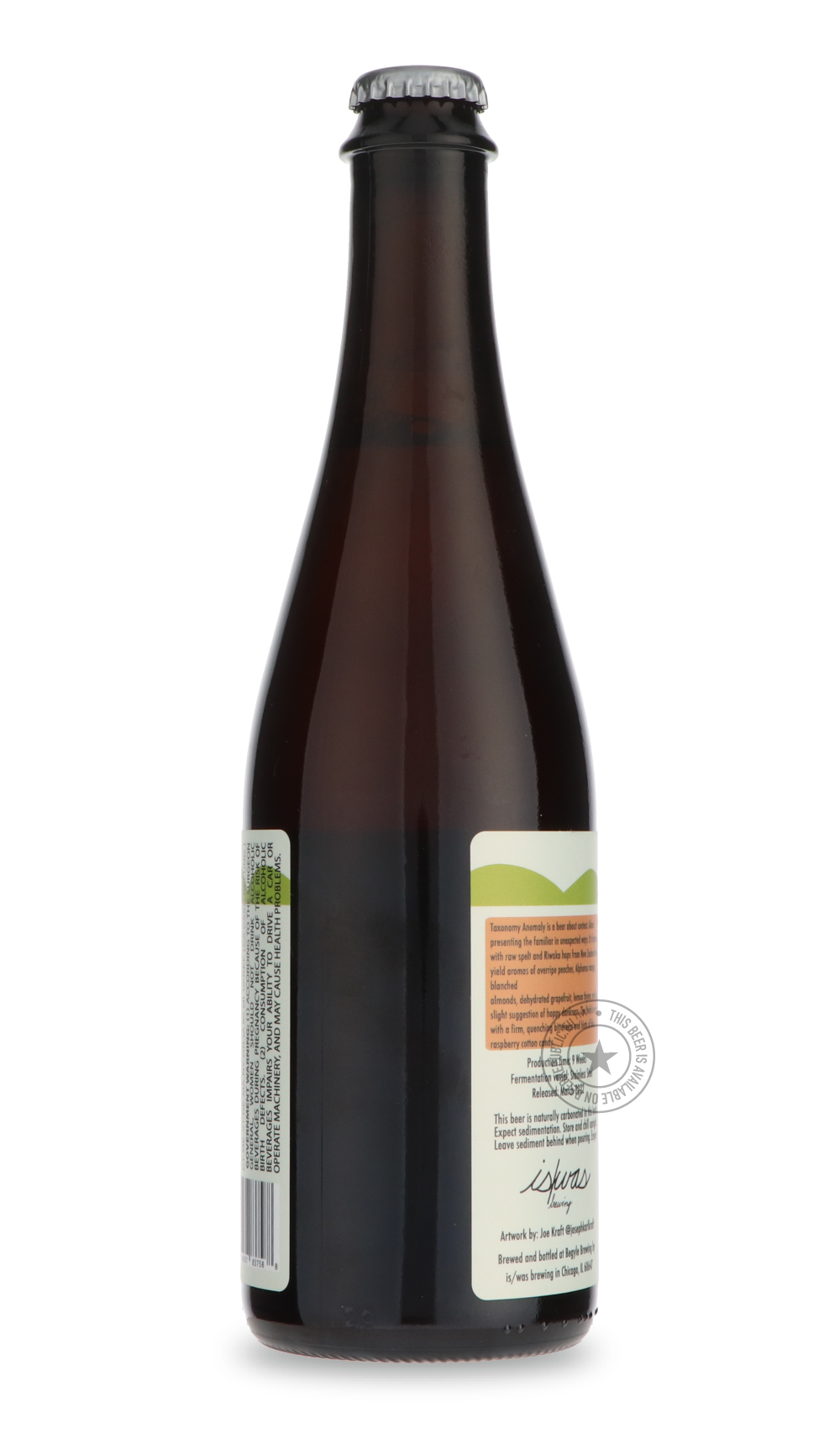 -is/was- Taxonomy Anomaly (without Brett)-Sour / Wild & Fruity- Only @ Beer Republic - The best online beer store for American & Canadian craft beer - Buy beer online from the USA and Canada - Bier online kopen - Amerikaans bier kopen - Craft beer store - Craft beer kopen - Amerikanisch bier kaufen - Bier online kaufen - Acheter biere online - IPA - Stout - Porter - New England IPA - Hazy IPA - Imperial Stout - Barrel Aged - Barrel Aged Imperial Stout - Brown - Dark beer - Blond - Blonde - Pilsner - Lager -