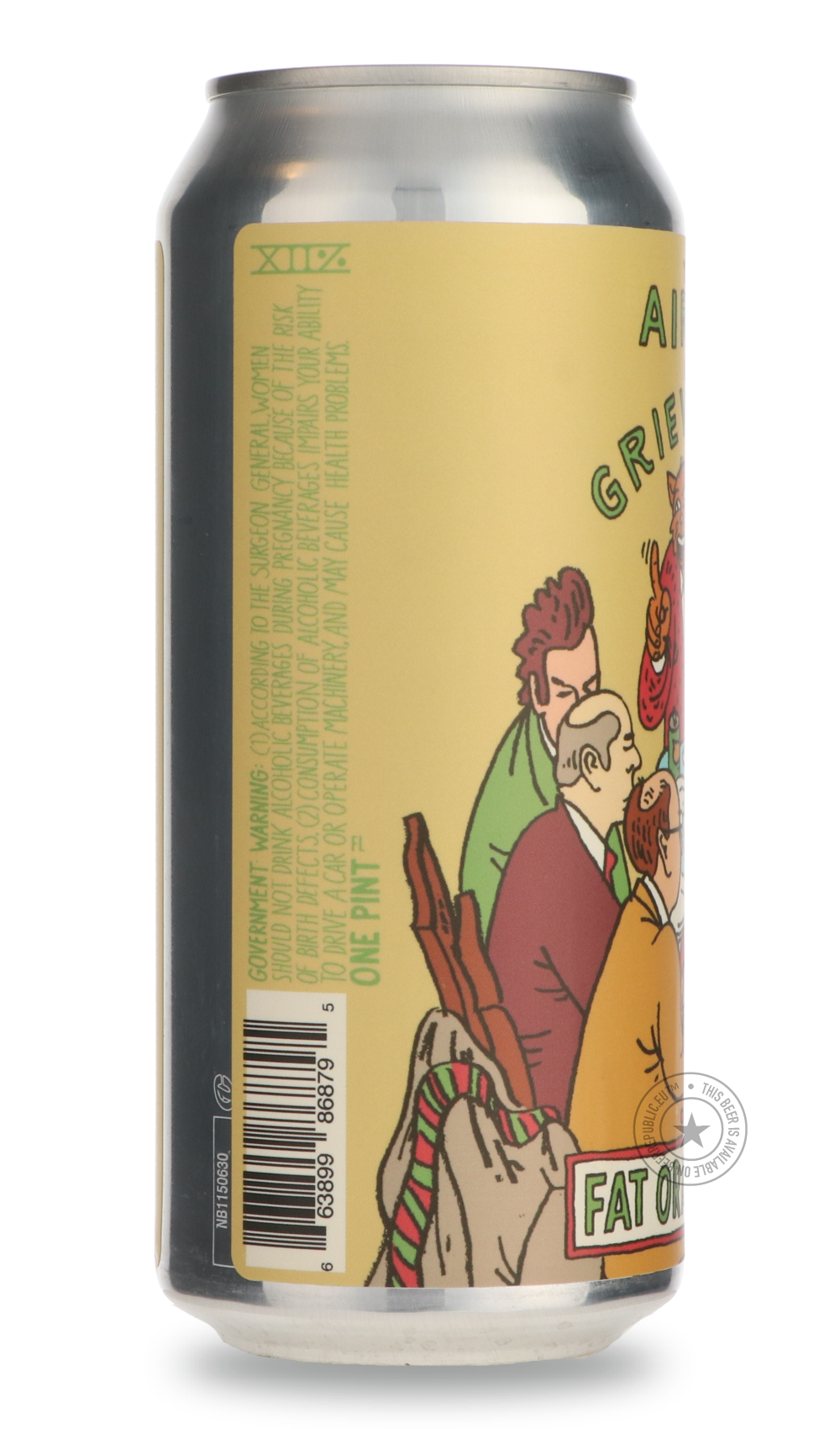 -Fat Orange Cat- The Airing of Grievances-IPA- Only @ Beer Republic - The best online beer store for American & Canadian craft beer - Buy beer online from the USA and Canada - Bier online kopen - Amerikaans bier kopen - Craft beer store - Craft beer kopen - Amerikanisch bier kaufen - Bier online kaufen - Acheter biere online - IPA - Stout - Porter - New England IPA - Hazy IPA - Imperial Stout - Barrel Aged - Barrel Aged Imperial Stout - Brown - Dark beer - Blond - Blonde - Pilsner - Lager - Wheat - Weizen -