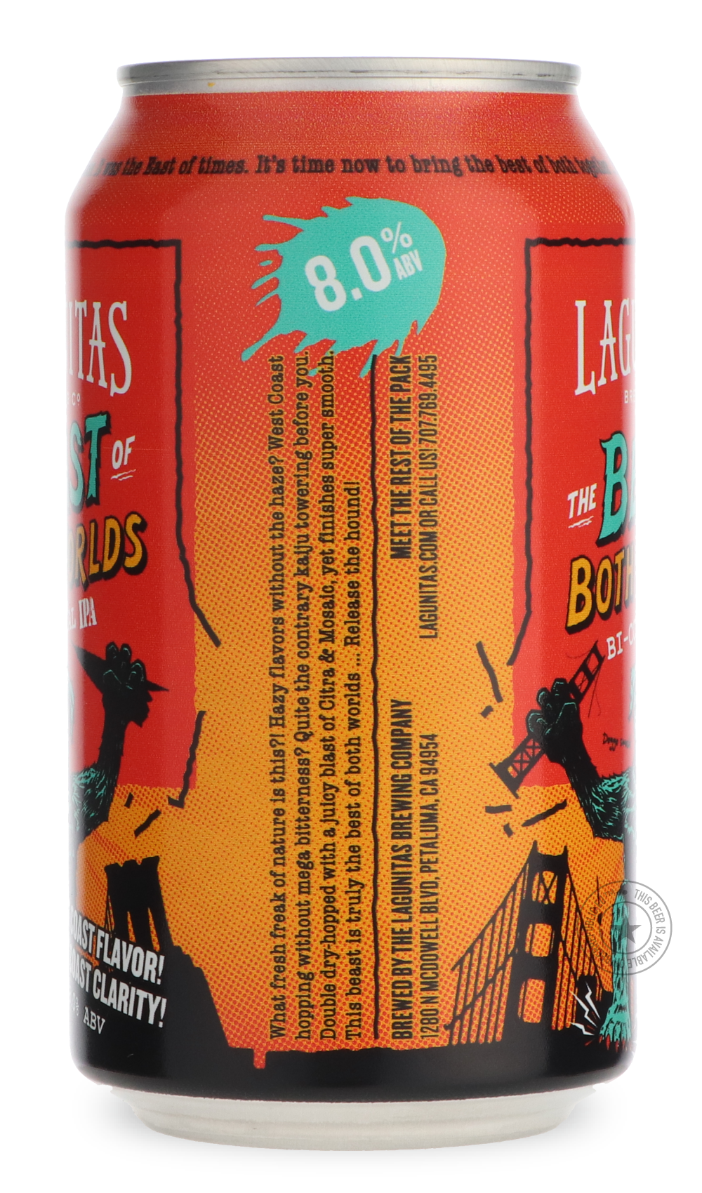 -Lagunitas- The Beast of Both Worlds-IPA- Only @ Beer Republic - The best online beer store for American & Canadian craft beer - Buy beer online from the USA and Canada - Bier online kopen - Amerikaans bier kopen - Craft beer store - Craft beer kopen - Amerikanisch bier kaufen - Bier online kaufen - Acheter biere online - IPA - Stout - Porter - New England IPA - Hazy IPA - Imperial Stout - Barrel Aged - Barrel Aged Imperial Stout - Brown - Dark beer - Blond - Blonde - Pilsner - Lager - Wheat - Weizen - Ambe