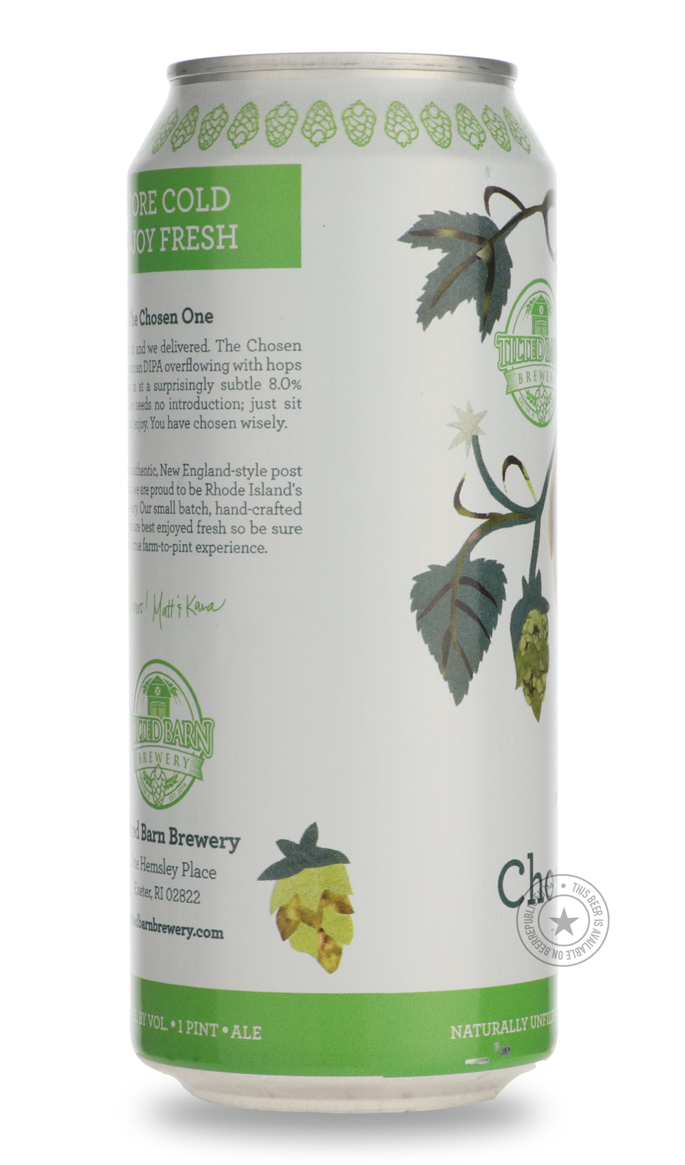 -Tilted Barn- The Chosen One-IPA- Only @ Beer Republic - The best online beer store for American & Canadian craft beer - Buy beer online from the USA and Canada - Bier online kopen - Amerikaans bier kopen - Craft beer store - Craft beer kopen - Amerikanisch bier kaufen - Bier online kaufen - Acheter biere online - IPA - Stout - Porter - New England IPA - Hazy IPA - Imperial Stout - Barrel Aged - Barrel Aged Imperial Stout - Brown - Dark beer - Blond - Blonde - Pilsner - Lager - Wheat - Weizen - Amber - Barl
